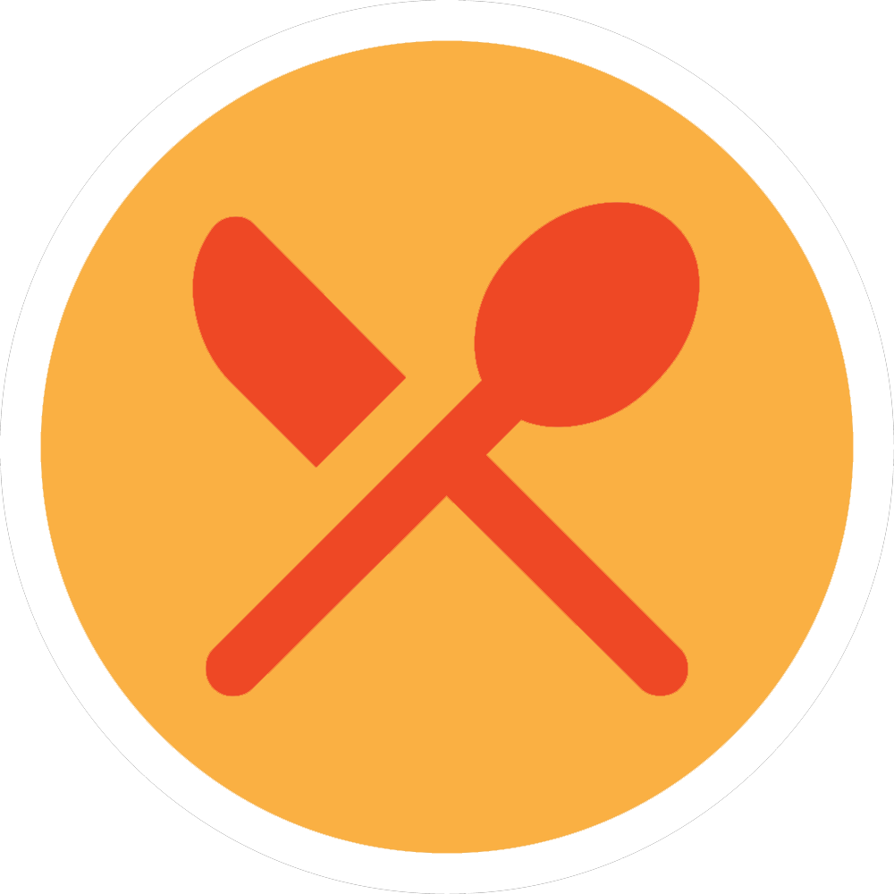 Kitchen utensils icon