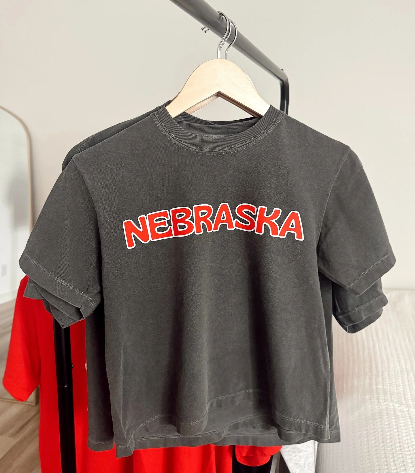 Just opened up these cuties in preparation for our pop up this weekend! 🤩 come see us 9/27 from 9-12 at @cupandcone_bennington ❤️

This comfort colors charcoal boxy crop tee is so comfy and comes pre-washed! Sizes S-XXL available 🫶🏼

Our whole lin