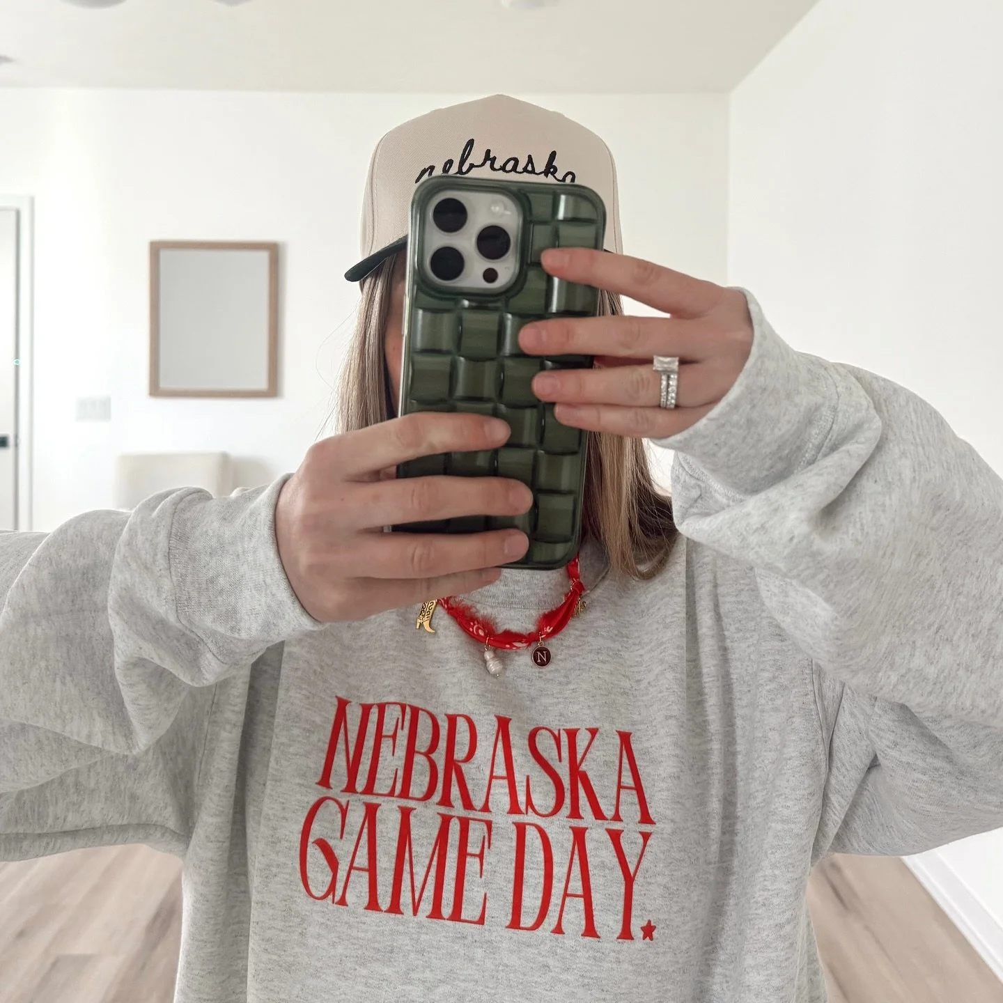 NE GAME DAY crewneck - soooo buttery soft. Your closet needs one 😍😍 

Adult crewnecks $40
To browse other sizing and custom options, shop online today! Link in our bio!
