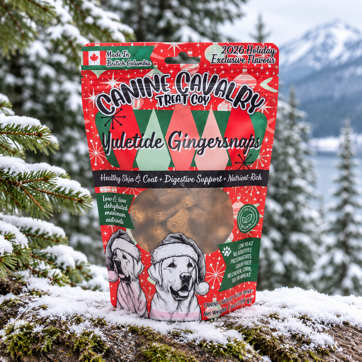 Yuletide Gingersnaps - 2026 Limited Holiday Flavour