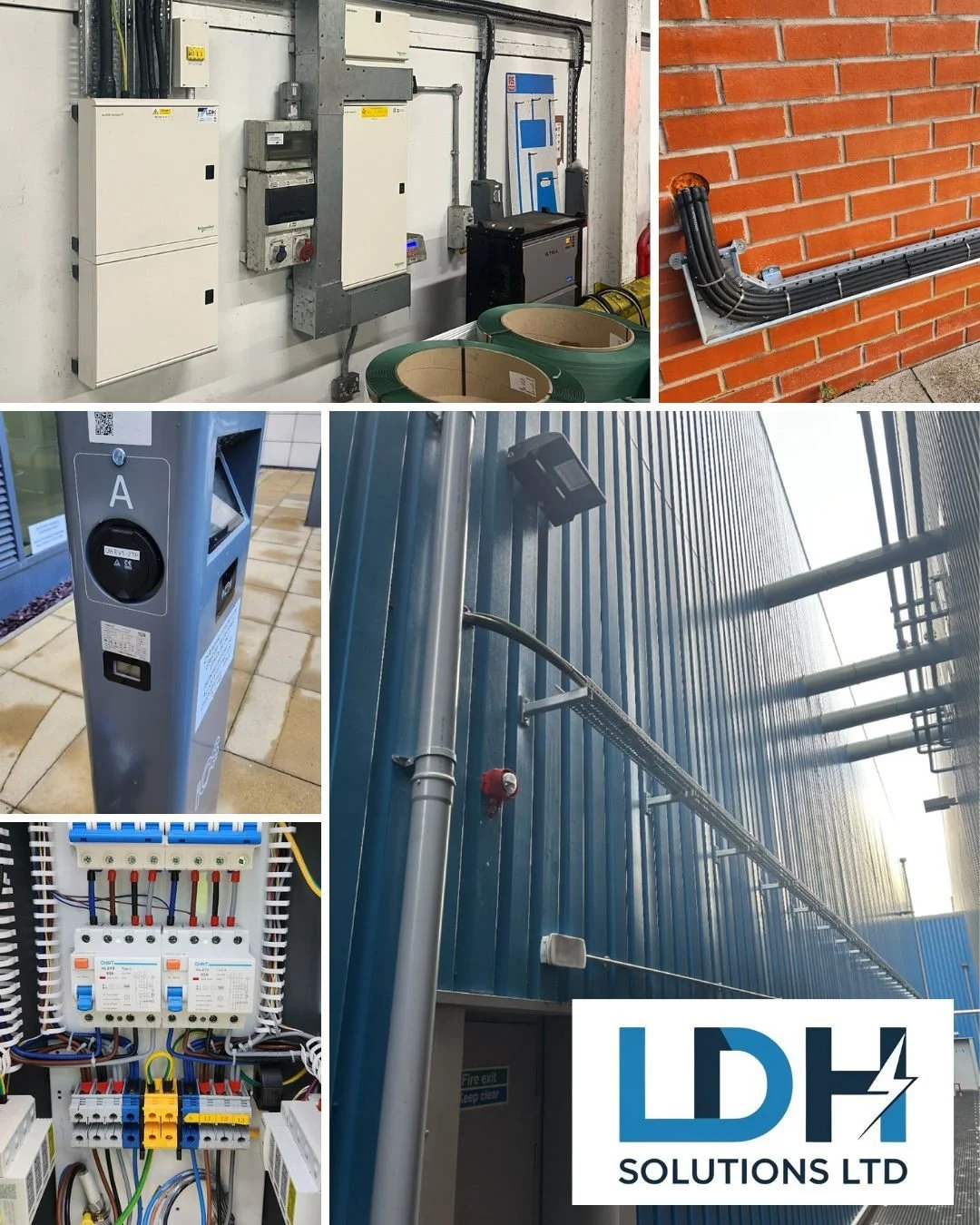 November has been a busy one for the LDH Solutions team 💥

This month we have:
&bull; Completed more commercial EV charger installations, including new distribution boards to support them ⚡
&bull; Installed a new 250A distribution board for forklift