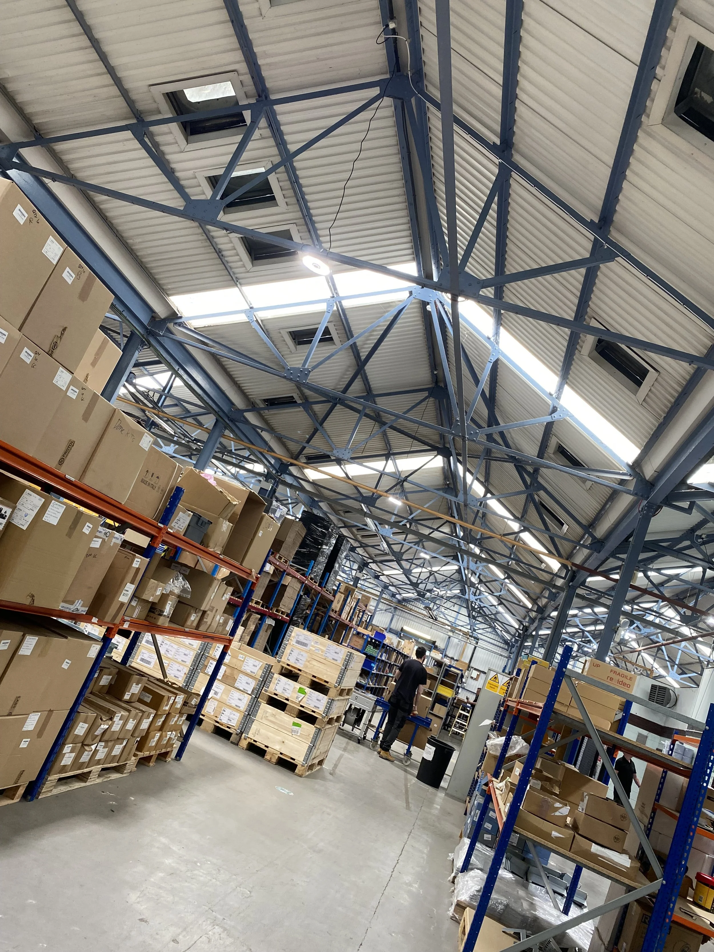 Energy Efficient Warehouse Lighting Upgrade with PIR and Daylight ...