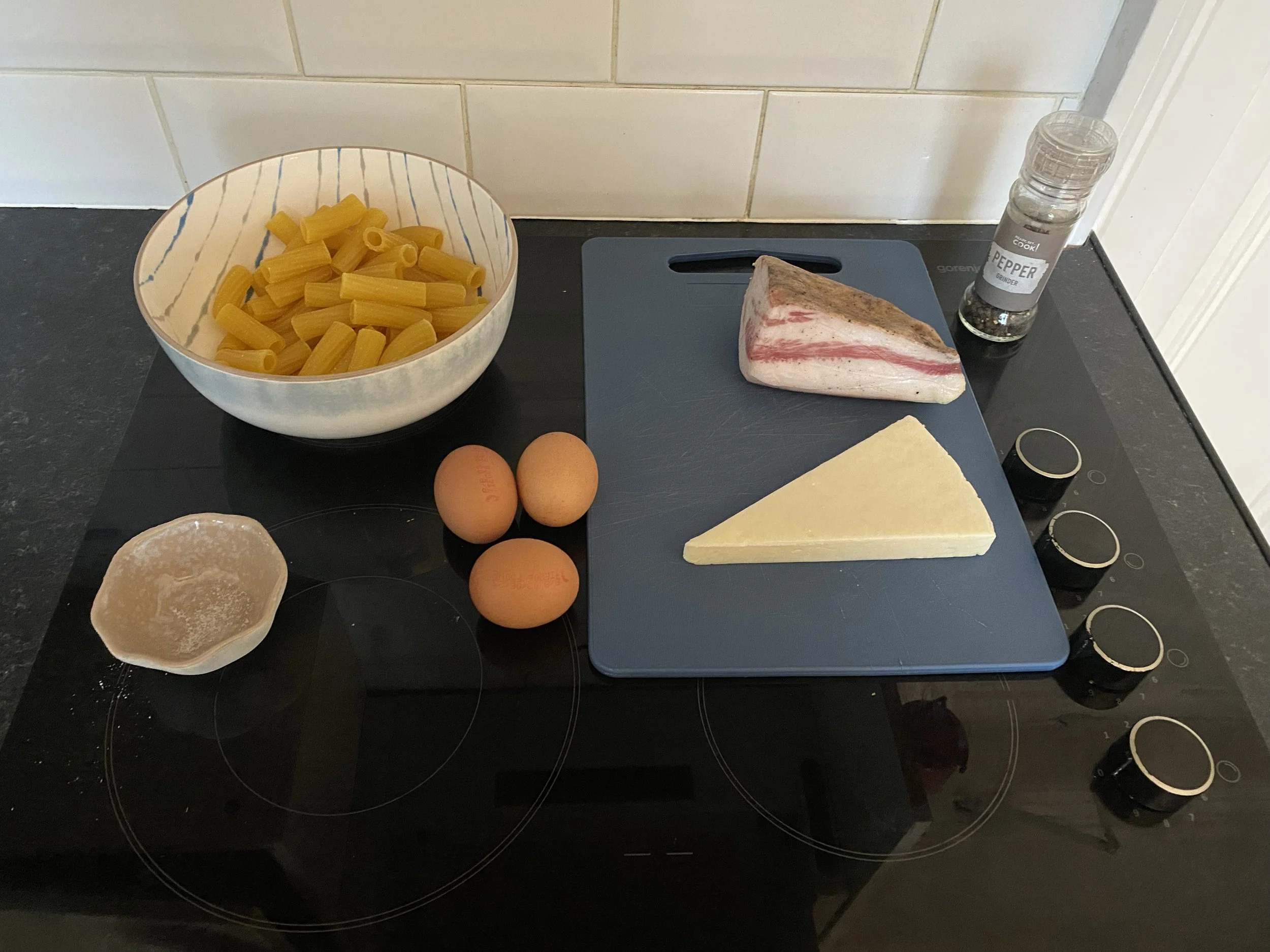 Traditional Carbonara recipe