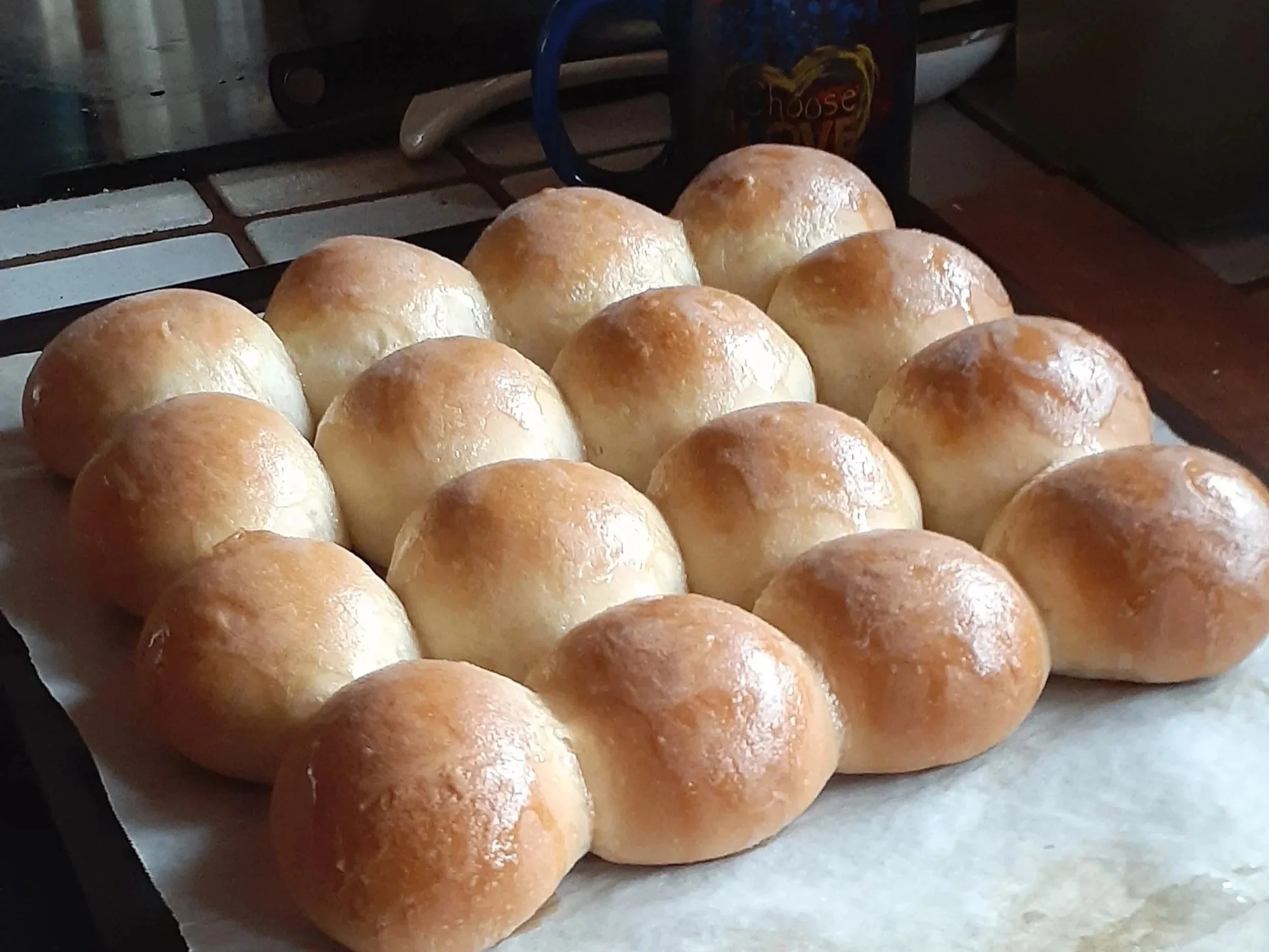 Dinner rolls - batch