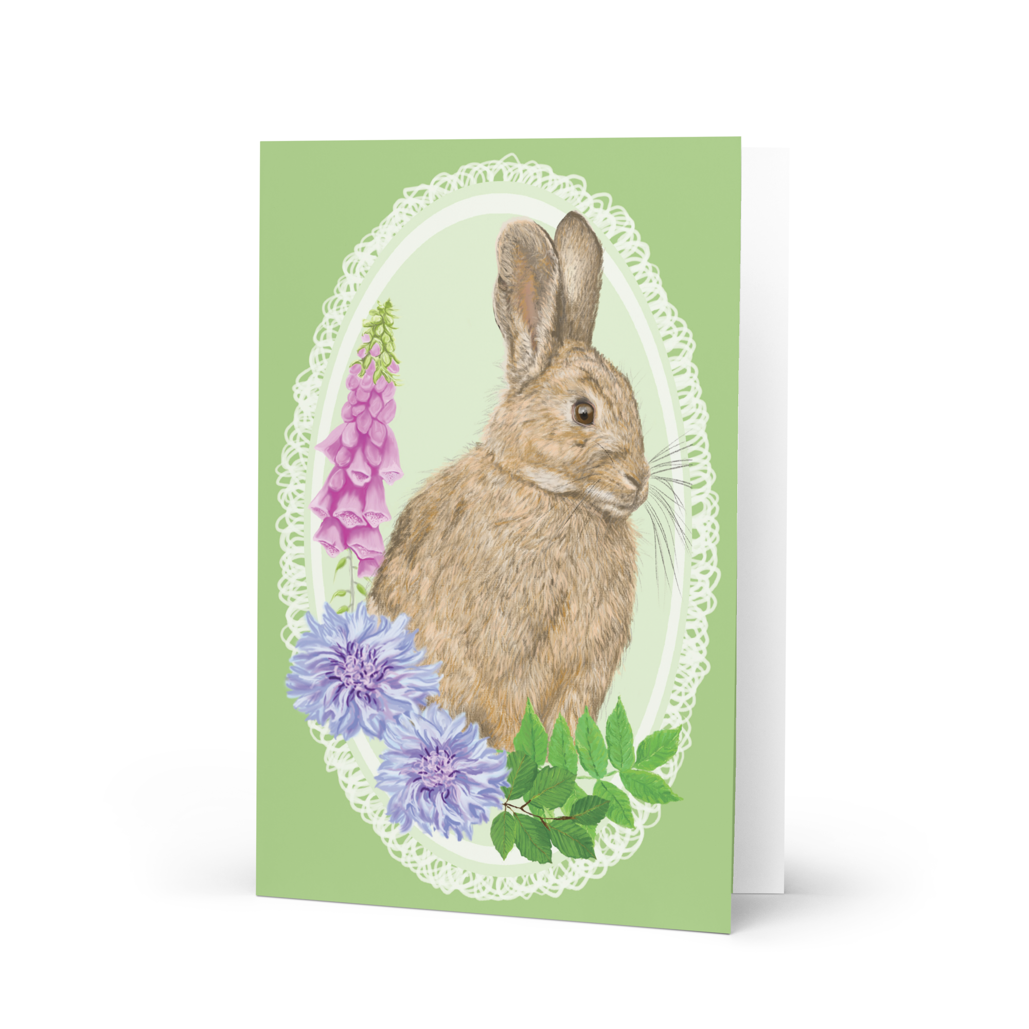 Rabbit Greeting card