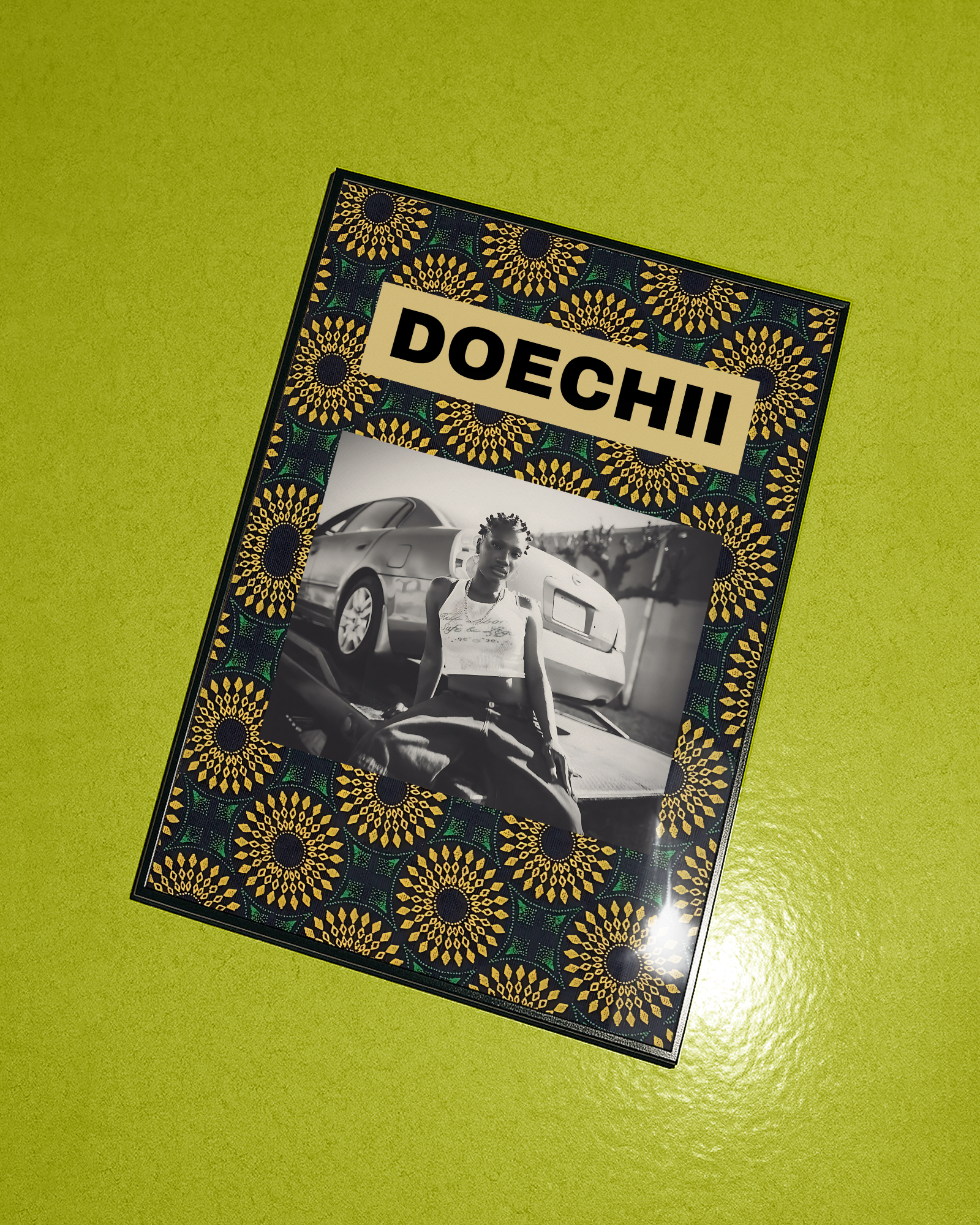 Doechii nissan altima afro poster