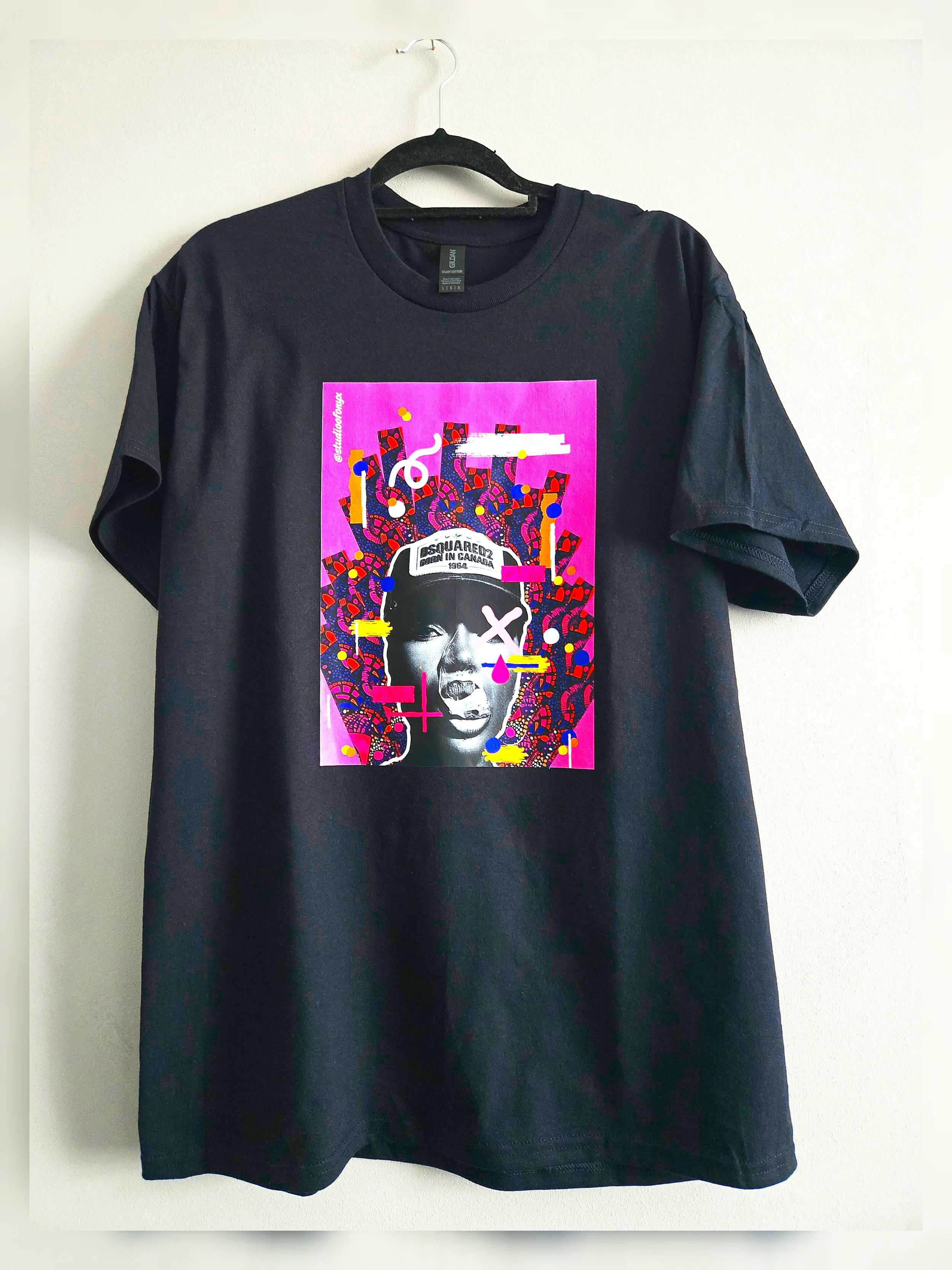 Doechii afro graphic T-shirt