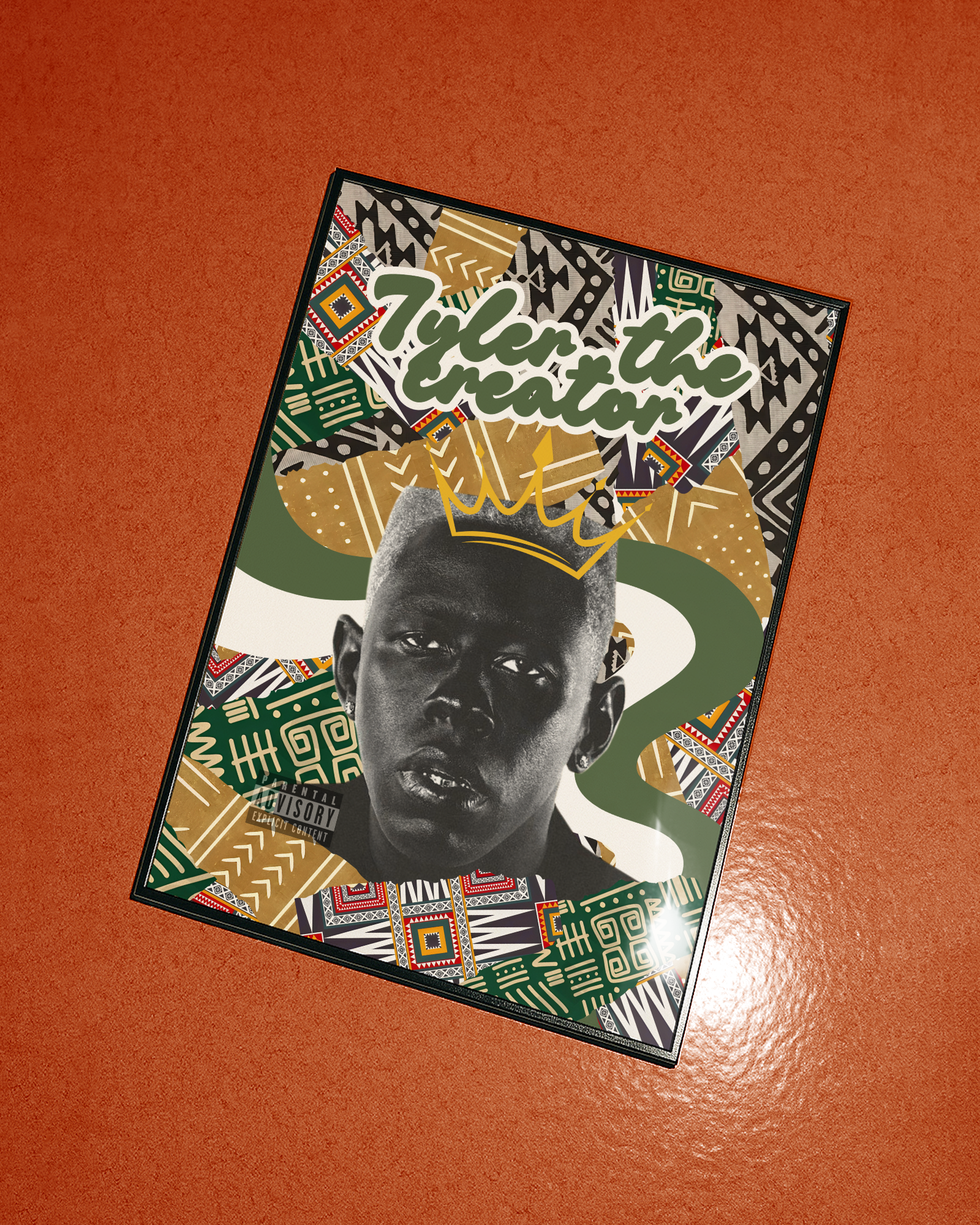 Tyler the Creator afro poster