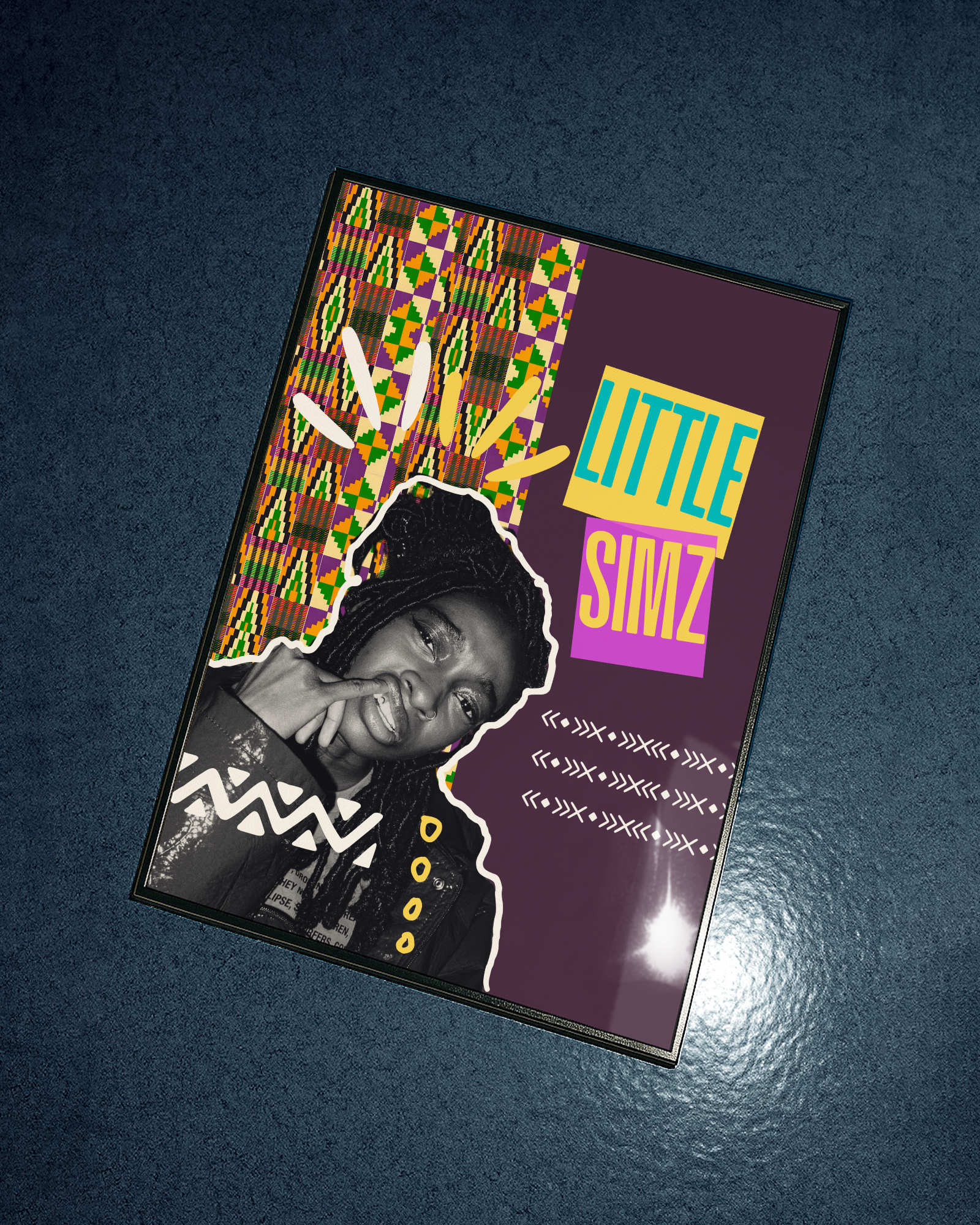 Little Simz afro poster