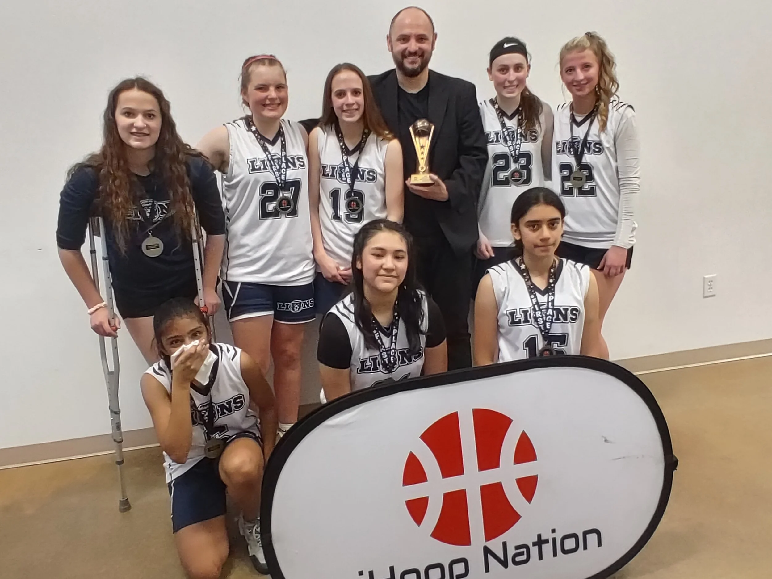iHoop Nation LLC Spring "Give-N-Go" Tournament Champs HS Girls 2023!