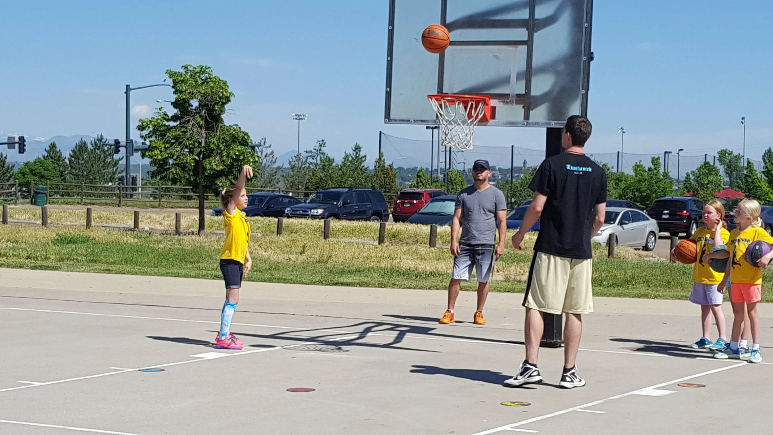 Young Hoopers Getting Good Skill Work In!