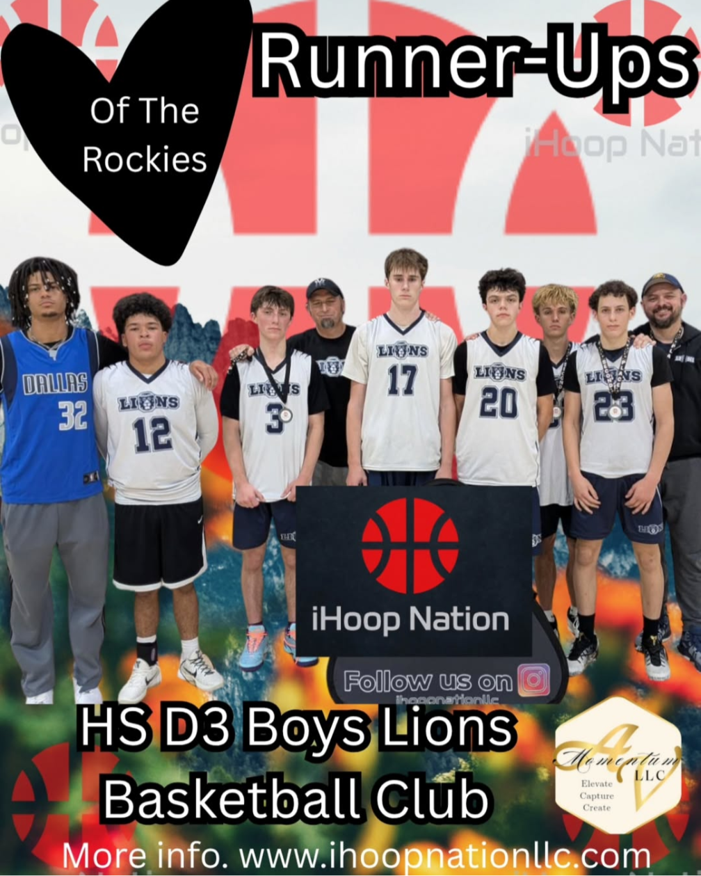 2025 "Heart of the Rockies" HS Boys Tournament Runner Ups. 