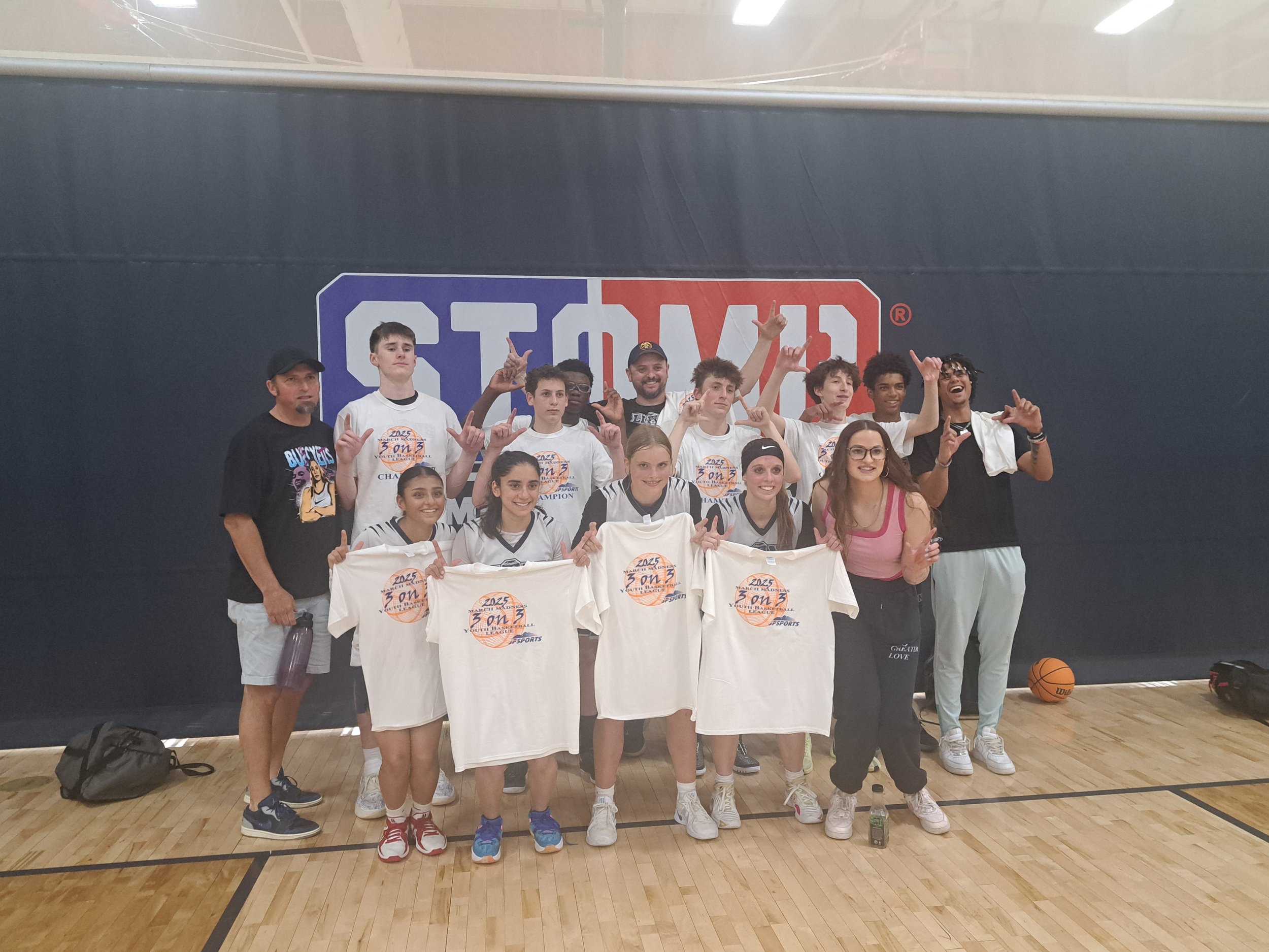 Lions HS Boys JPS 3v3 League Champs and the Lions HS Girls were 3v3 League Runner ups. 