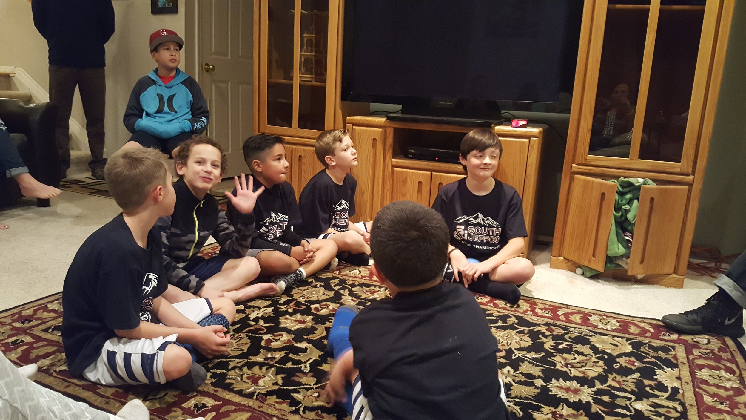 Little Lions 4th grade team appreciation night!