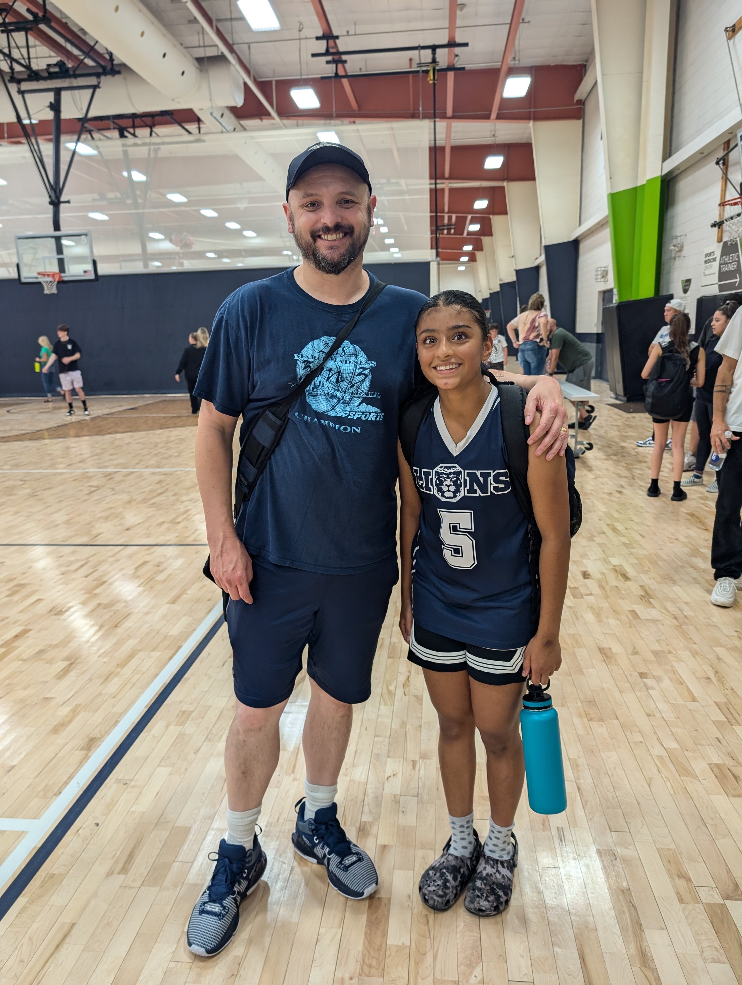 Lion Aaria Jain of Mountain Vista High School winning our "Player of the Week," award. 