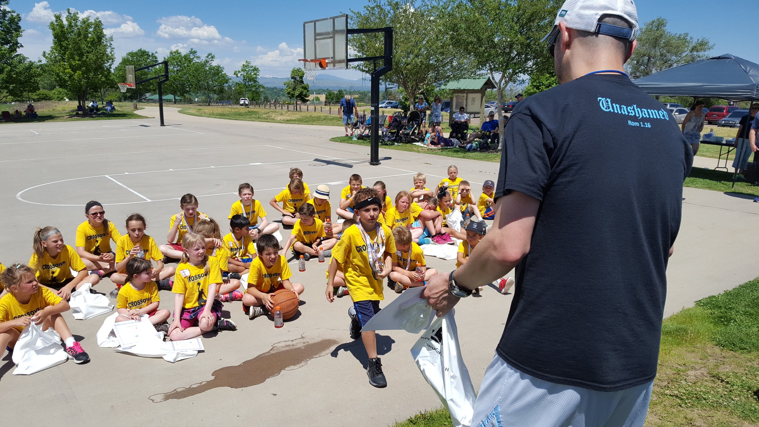 2015 Youth Basketball Camp Outreach. 