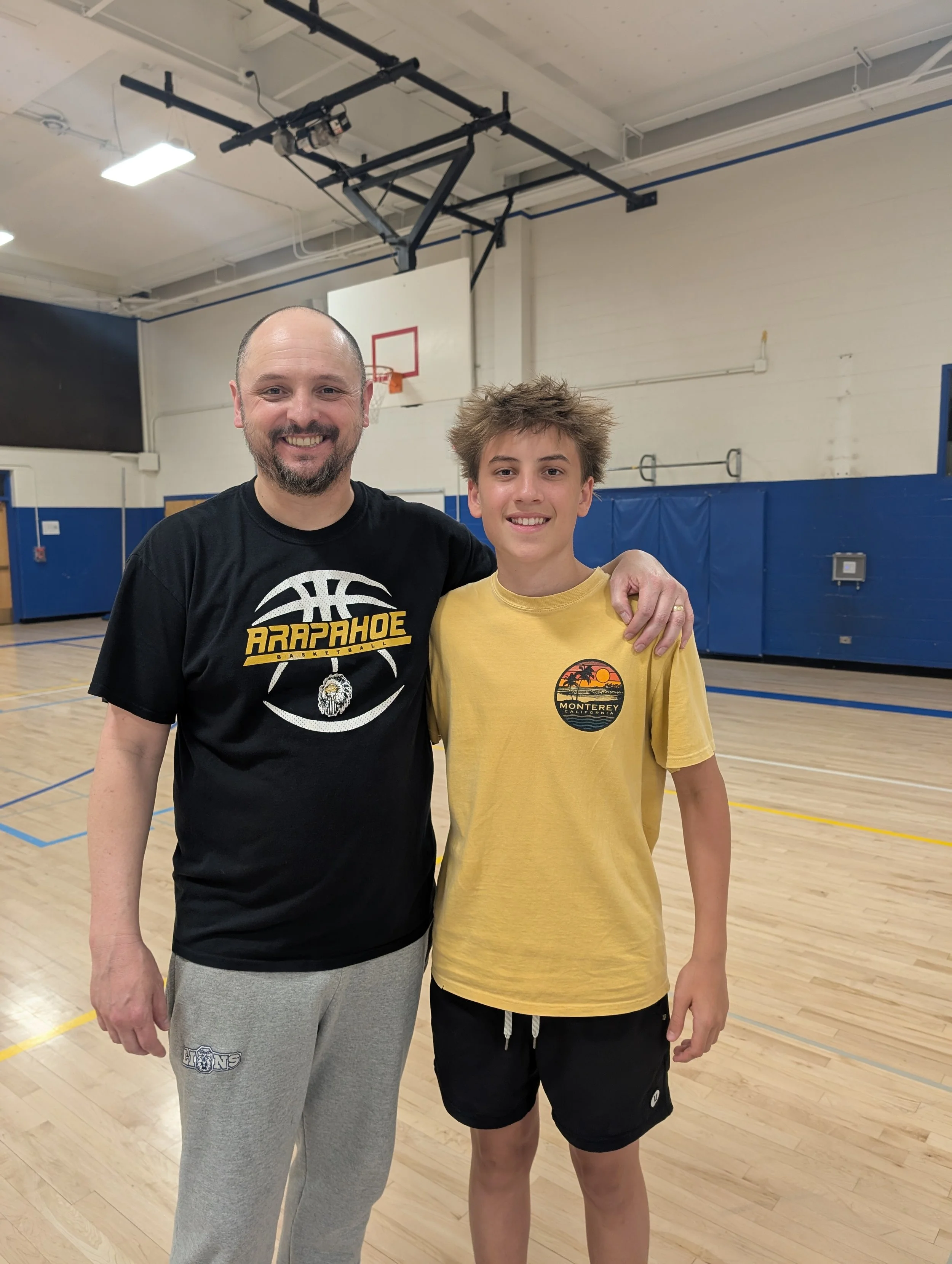 Lion Kellan Buesing, of Arapahoe High School, winning our "Player of the Week," award. 