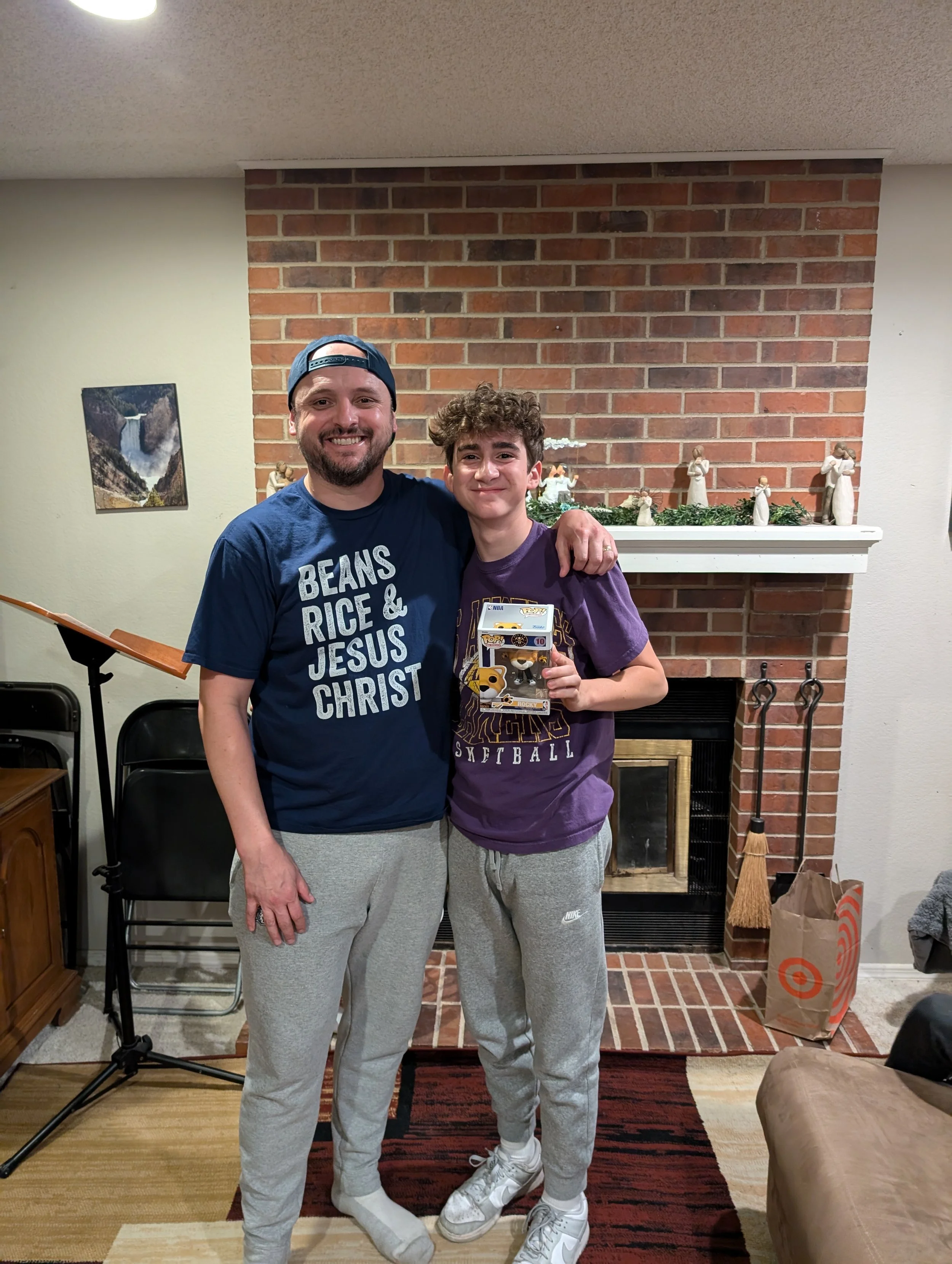 Lion Liam Harguth of Columbine High School with the Team Dinner Prize!