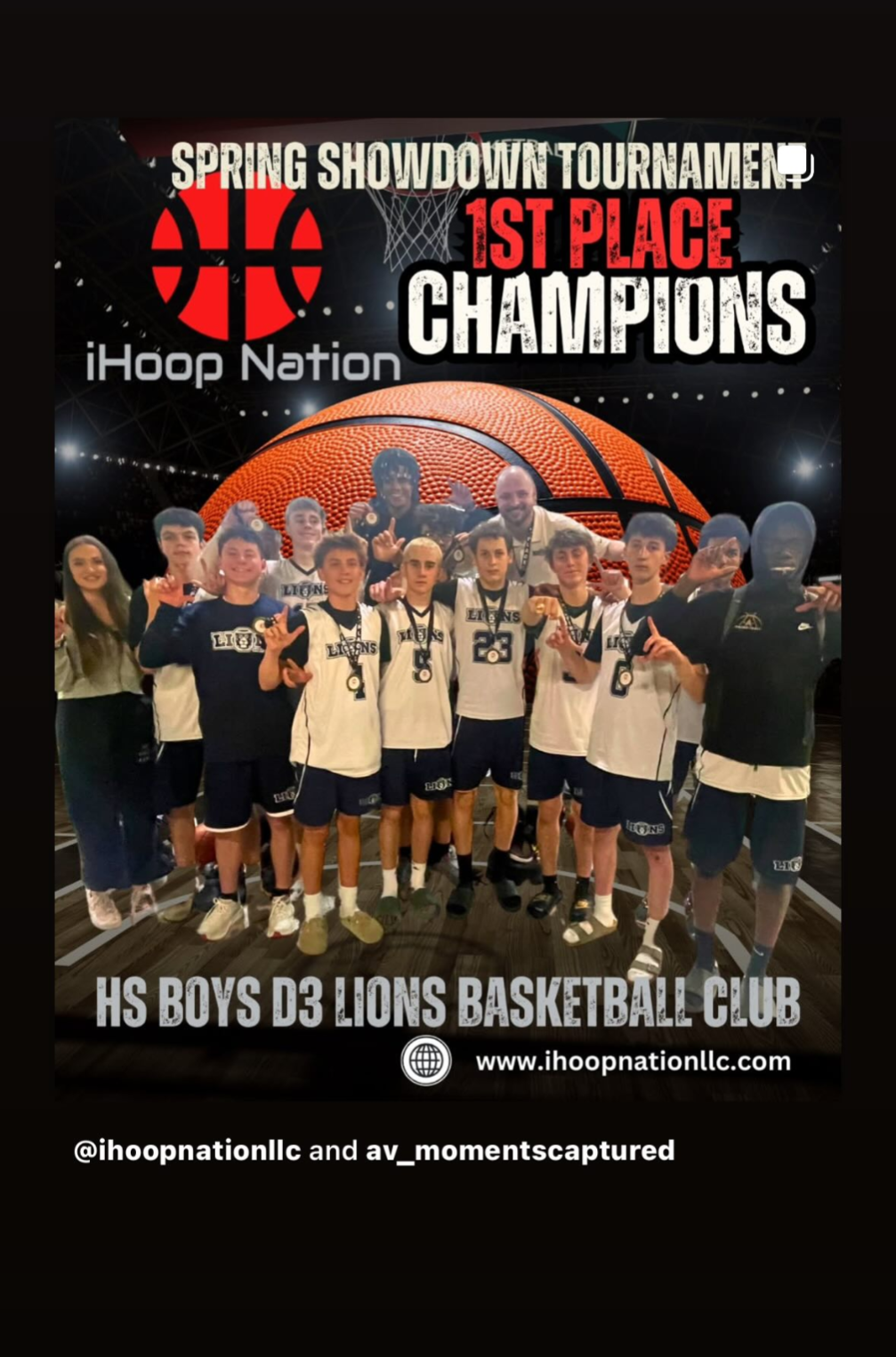 2025 HS Boys "Spring Showdown" Champs!