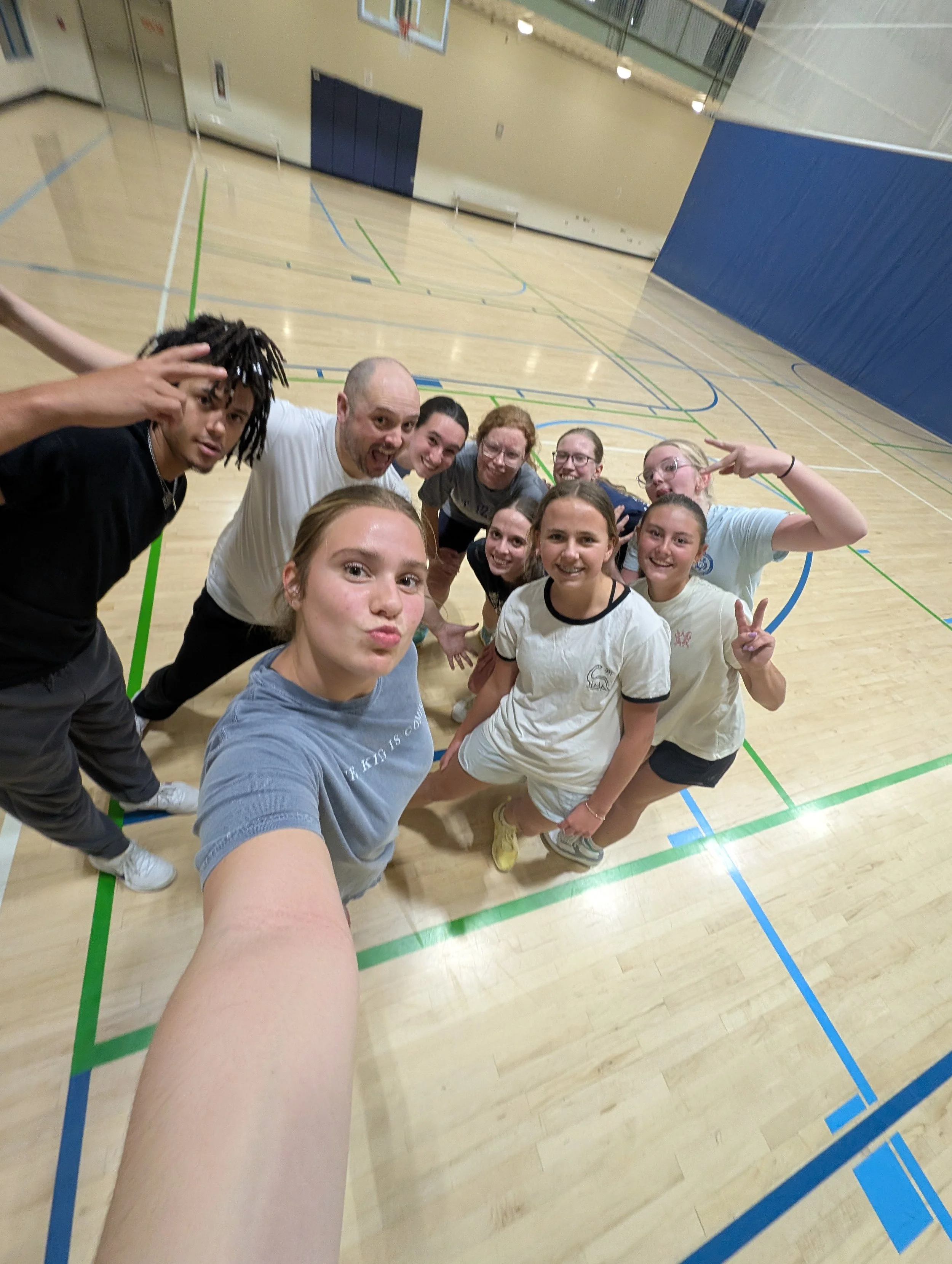 Lions Coach Reggie, Coach Q, and Naomi Sanchez now at Ascent Classical Academy leading the Varsity HS Girls Program! 