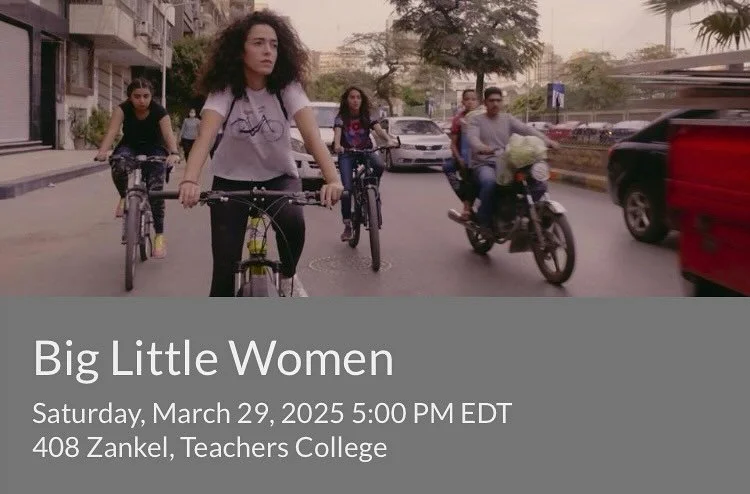 Big little women will be screened at Columbia Universty, teacher college, as part of the women history month events.
See you on the 29th 📽️

#nadiafares #film #documentary #womenhistorymonth #womensupportingwomen