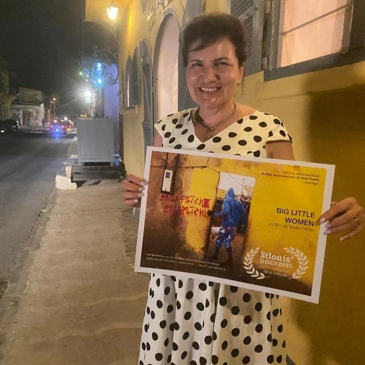 I am very proud to announce that my film "Big Little Women" won Critics' Grand Jury Prize of Stlouis' Docs Festival (Senegal).

I am really honored with this prize! 
Thank you to all the great teams who have actively contributed with their 
