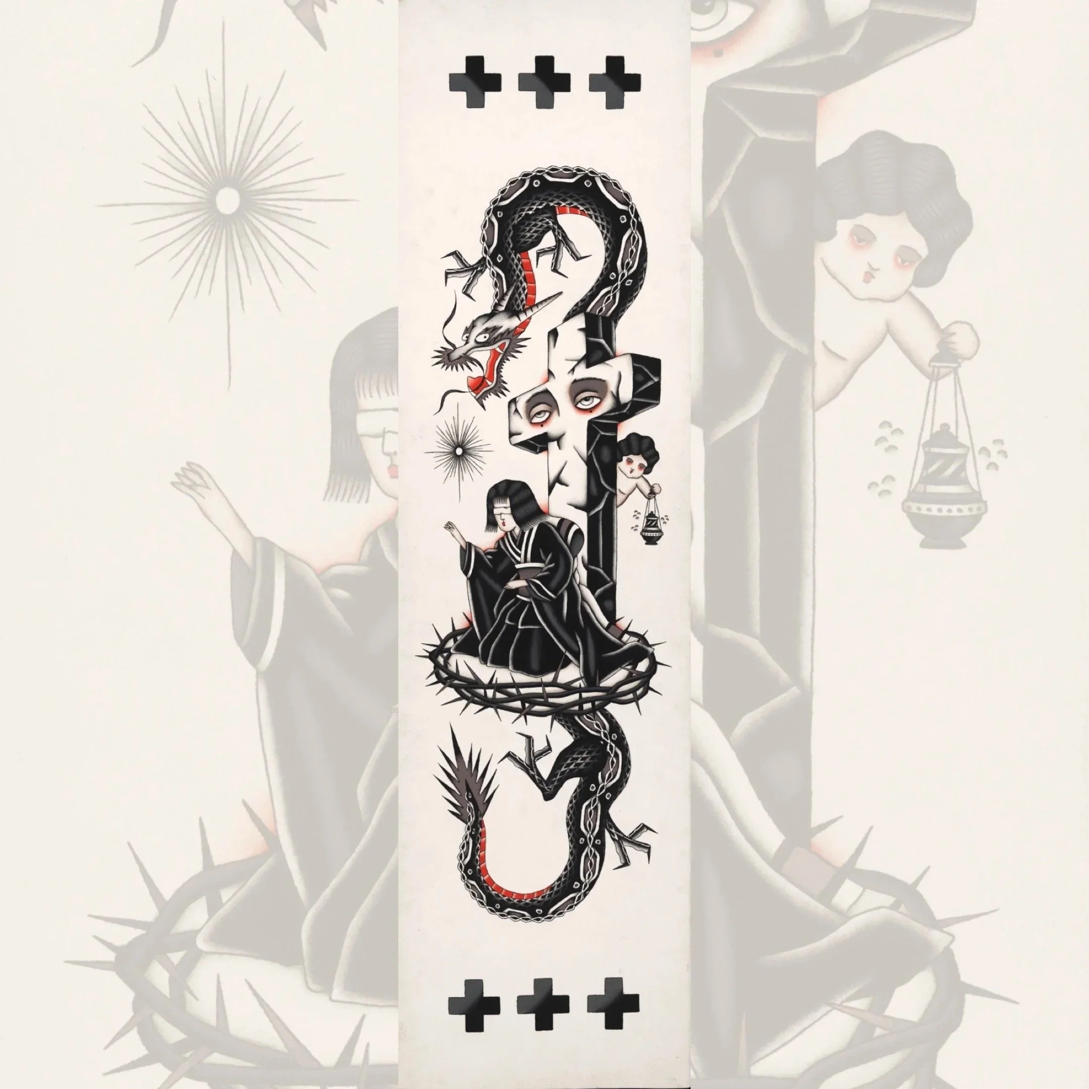 The Passage of Time  - 9"x33" Print