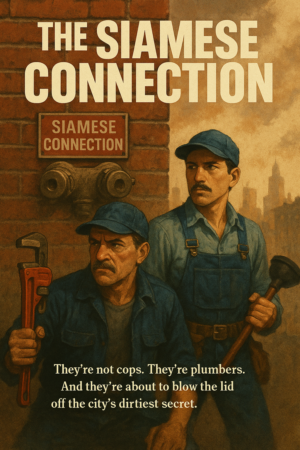 THE SIAMESE CONNECTION

“They’re not cops. They’re plumbers. And they’re about to blow the lid off the city’s dirtiest secret.”

Premise

In a crumbling, water-logged city where crime flows as freely as the sewage, two rogue plumbers uncover a conspi