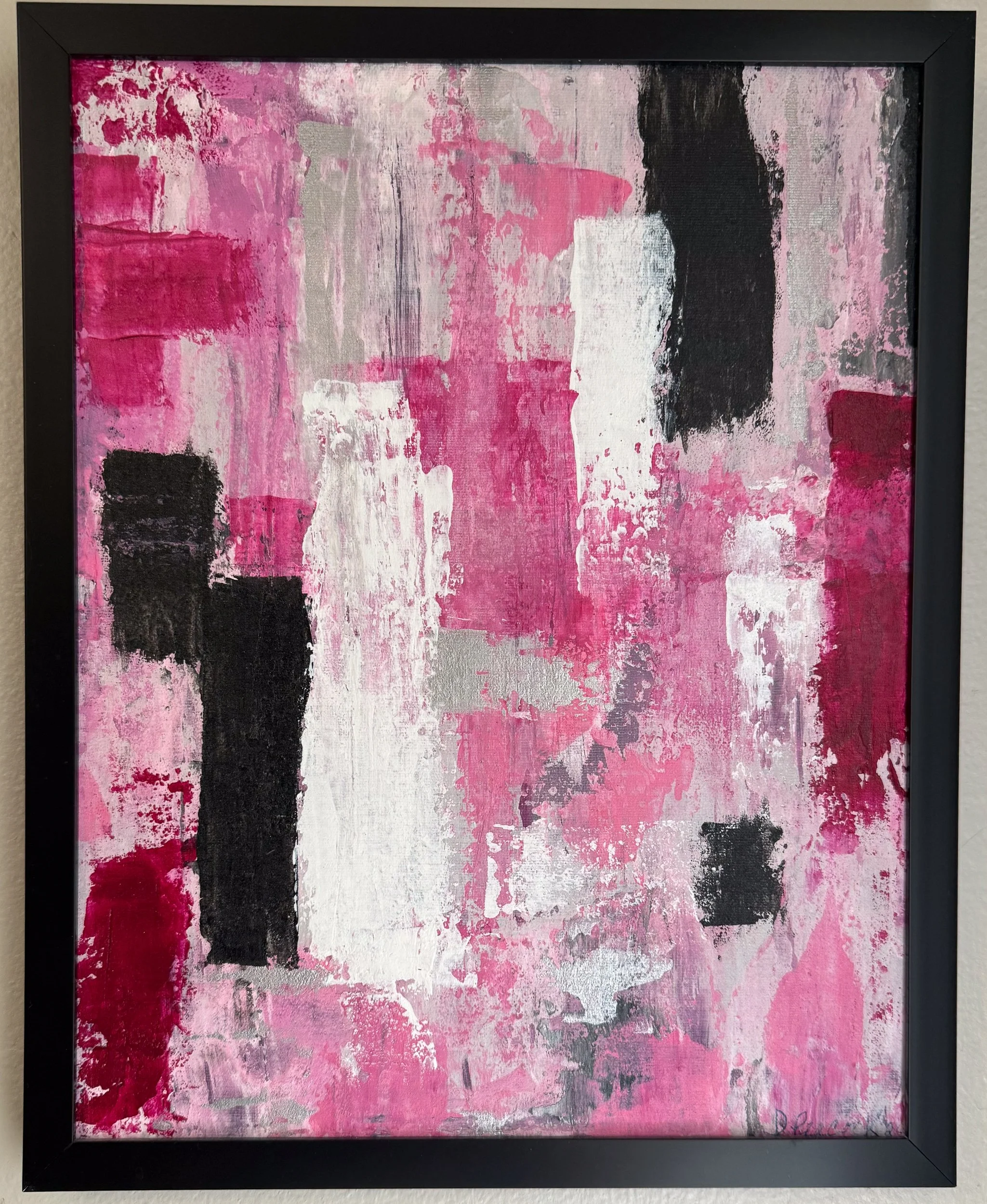 Acrylic on canavasPink Grunge.jpg