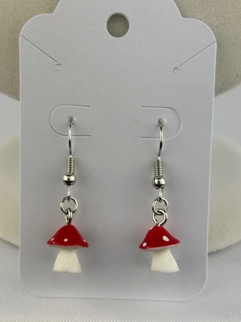 Tatum's Mushroom Earrings