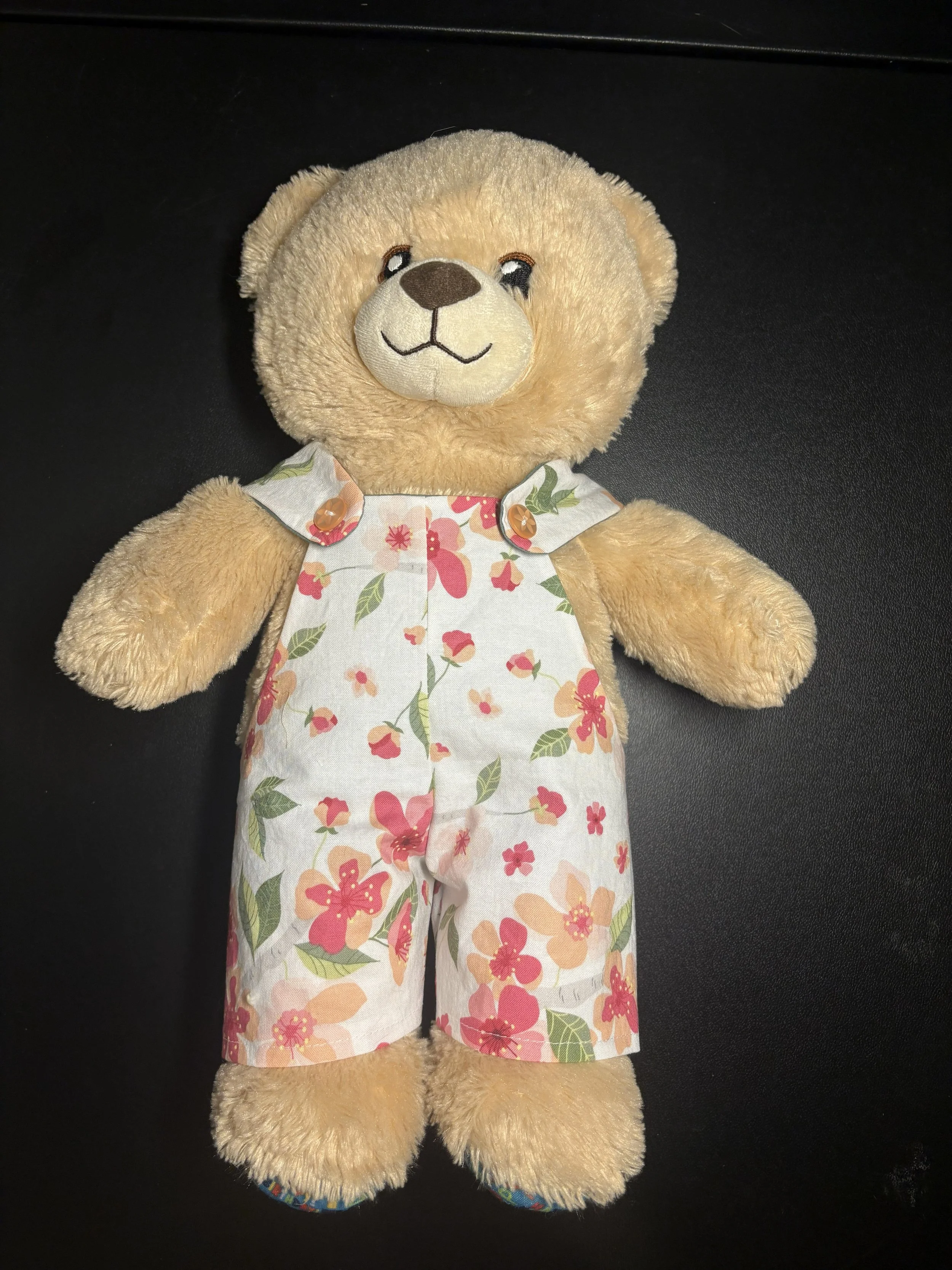 Pink Flower Overalls