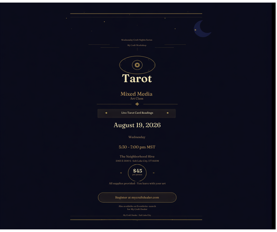 Tarot Card Art Workshop