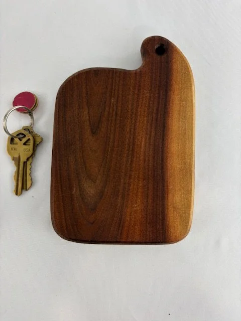 Small Wooden Cutting Board Black Walnut