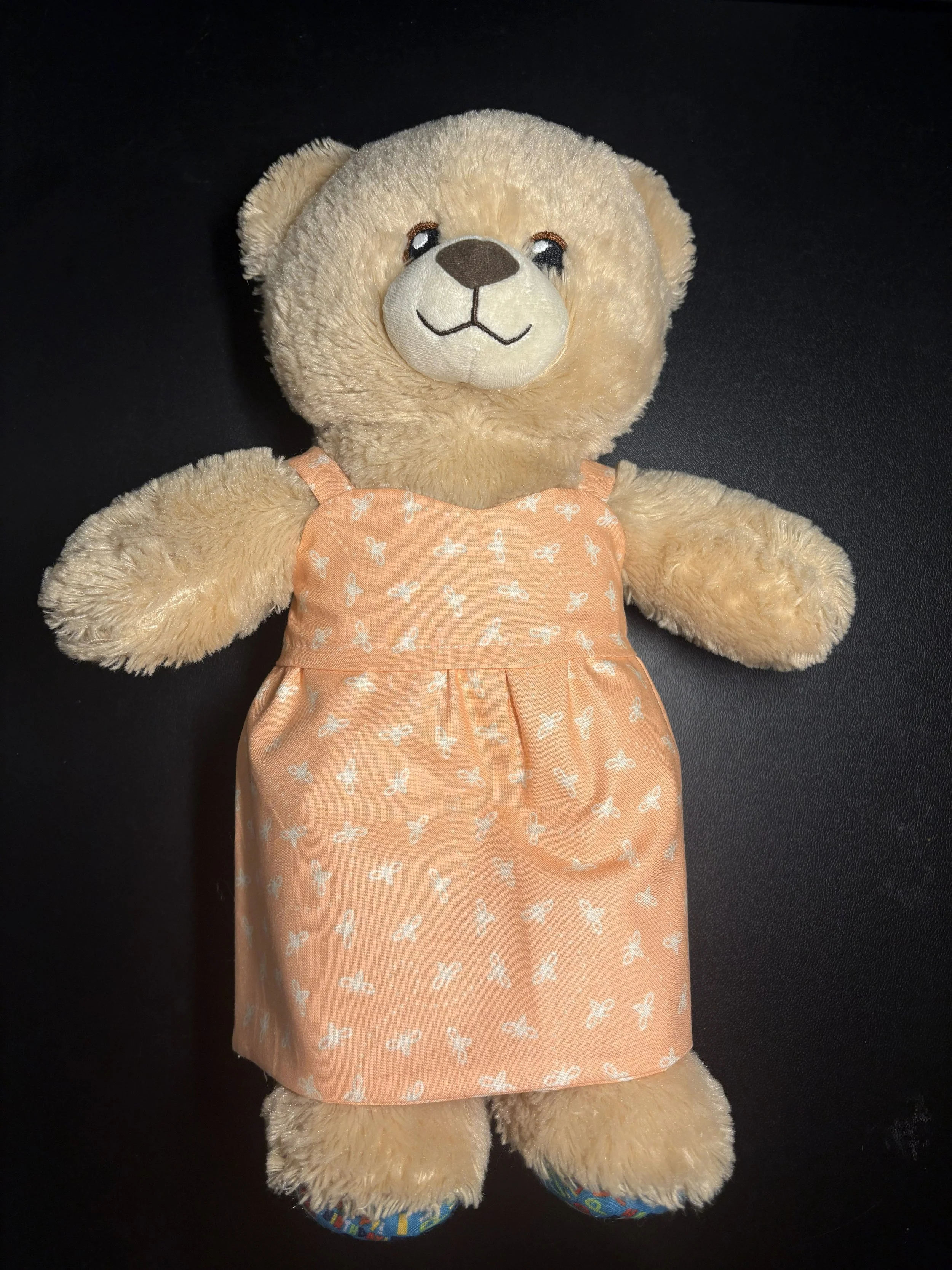 Orange Bee Teddy Bear Dress