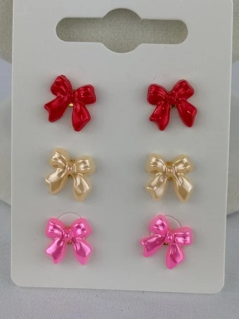 Tatum's Bow Stud Earrings