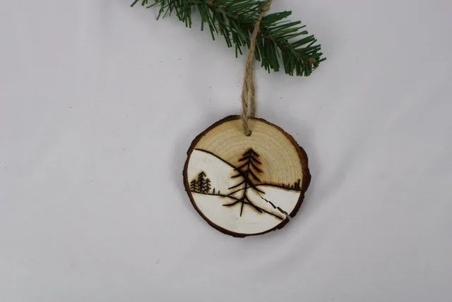 Wooden Tree Ornament