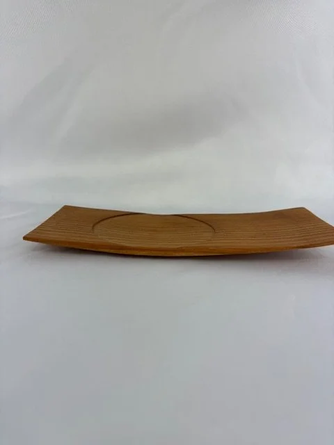 Cedar plank hand crafted wooden coaster