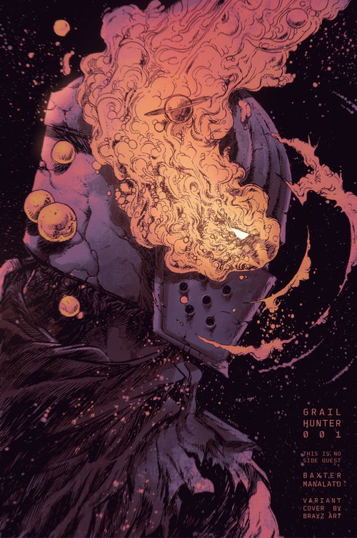 GRAIL HUNTER - COMIC COVER