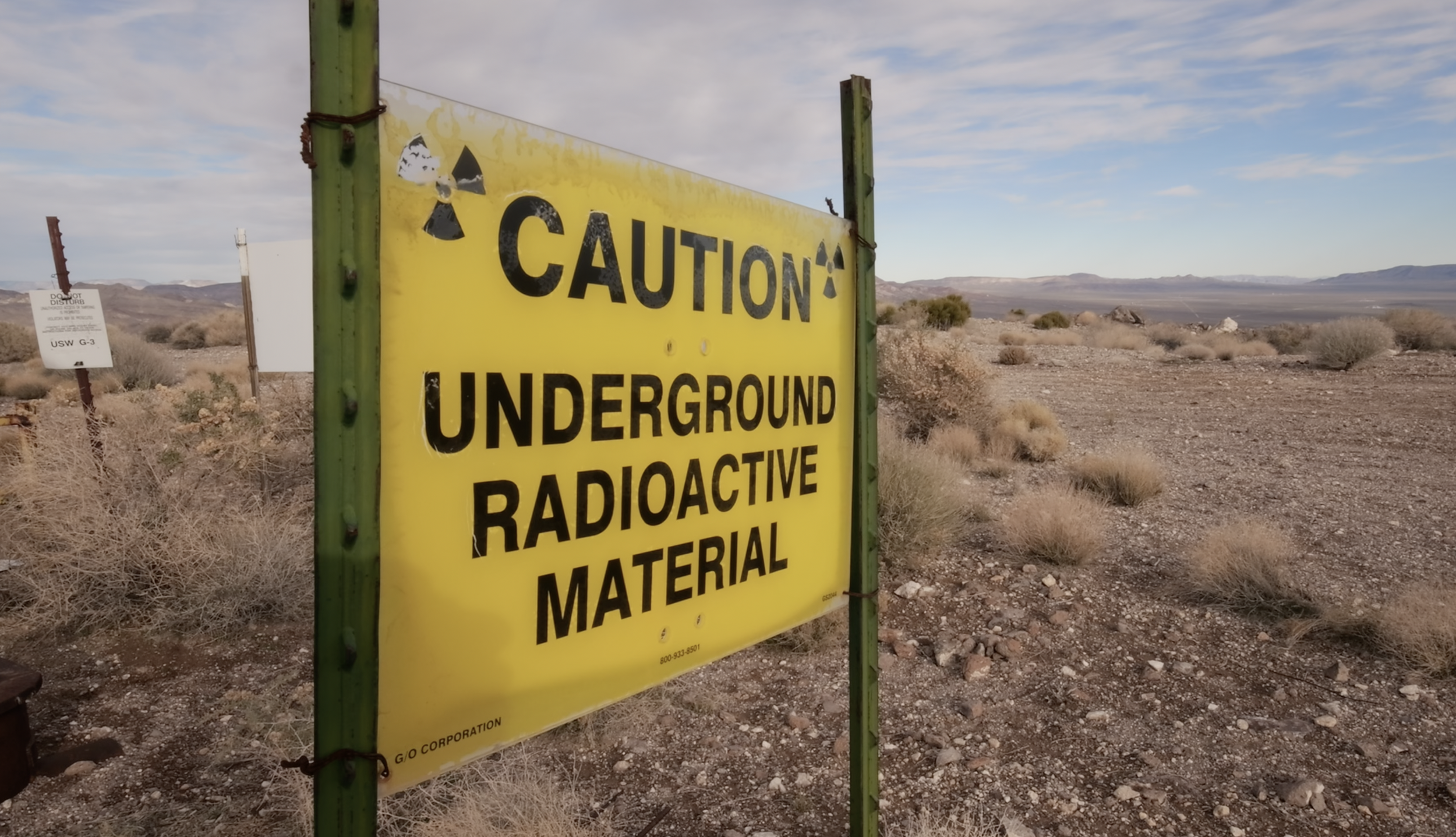 Climbing to Yucca Mtn. And a view of jackass flat