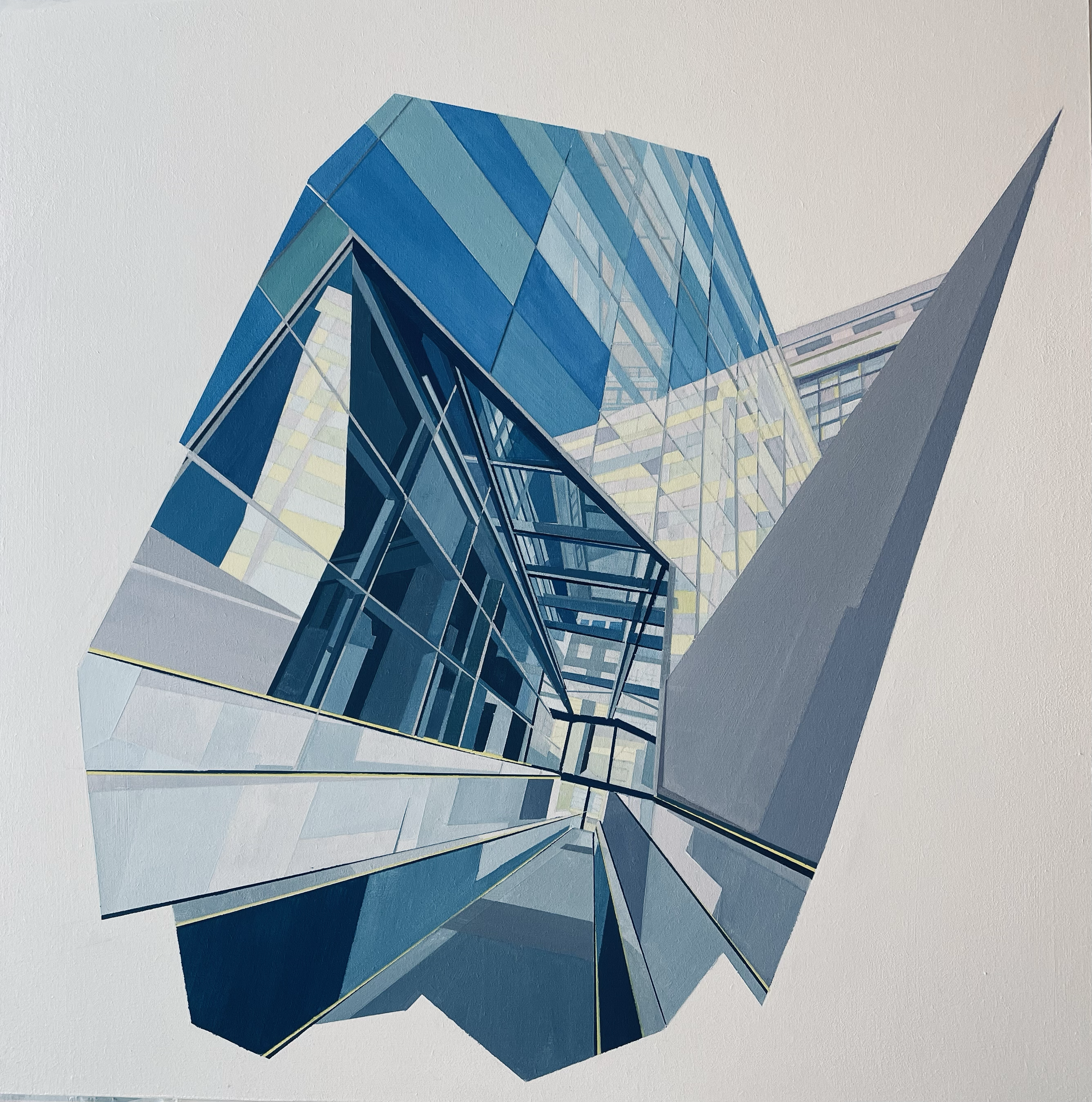 Matrilineal Lines Series No 5. 
Examining movement within light and refraction. Metaphors for the daughters continuous redefining and reimagining of her relationship with grandmother and great-grandmother although they are no longer here.
Faculty Bui