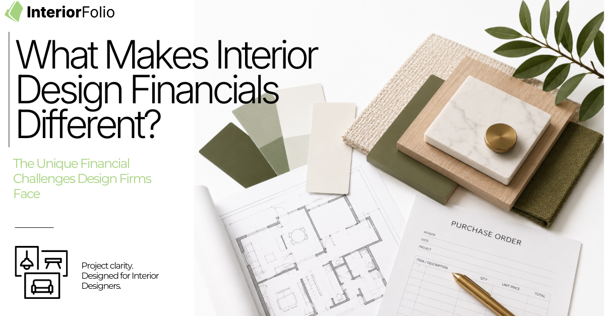 What Makes Interior Design Financials Different?