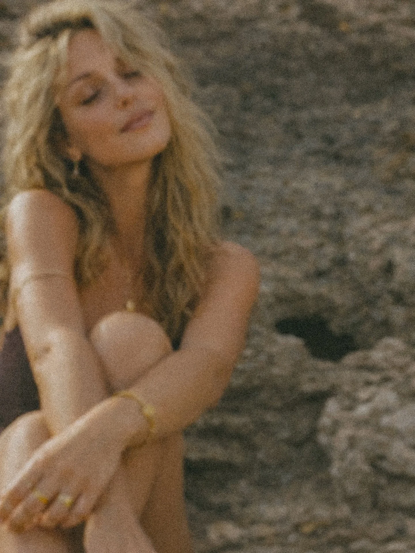 Unstyled, on purpose.

Hair in its most natural language.