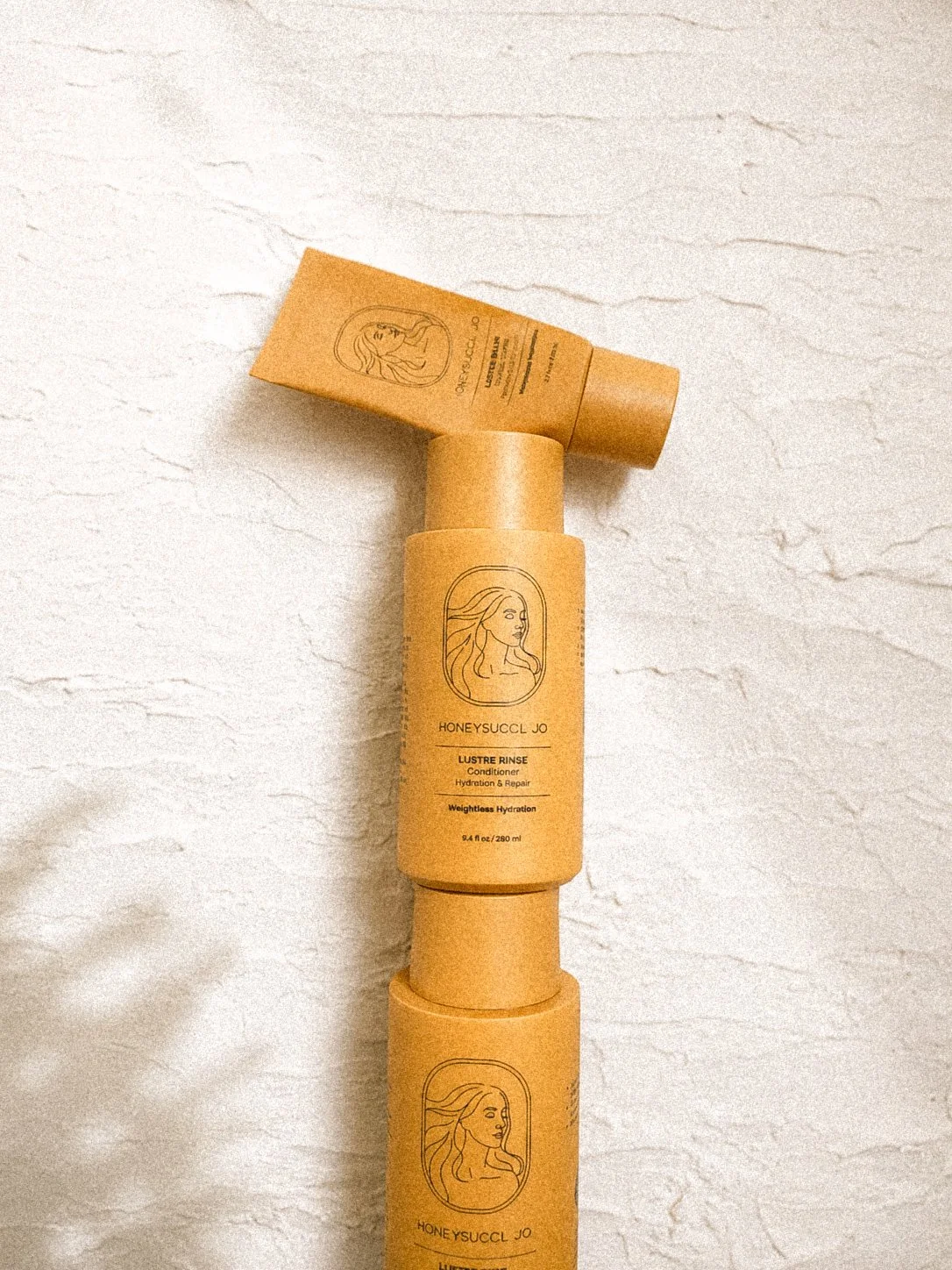 HONEYSUCC’L JO LUSTRE TRIO shampoo conditioner and styling cream set