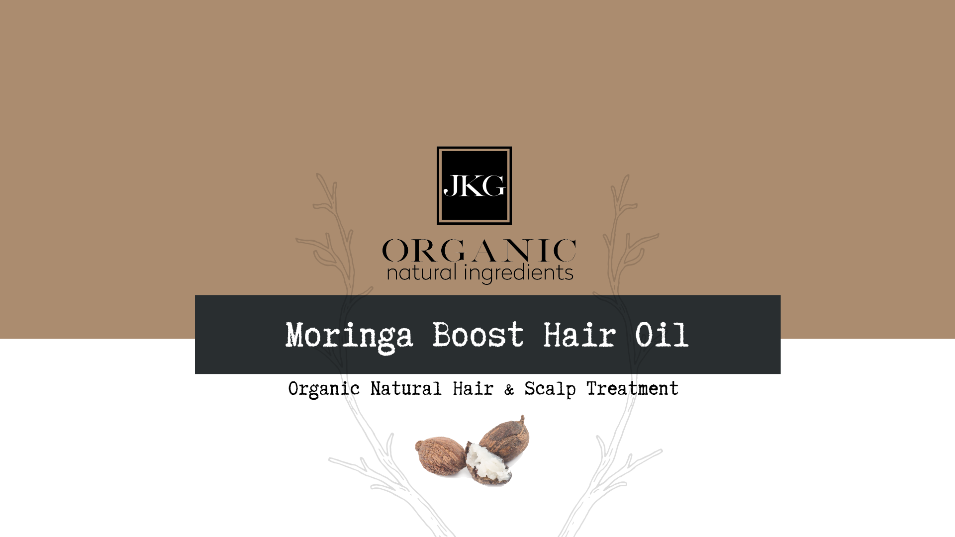 COMING SOON!! JKG Moringa Boost HAIR GROWTH Oil (100G): Nourish Your Roots, Strengthen Your Strands – Naturally
