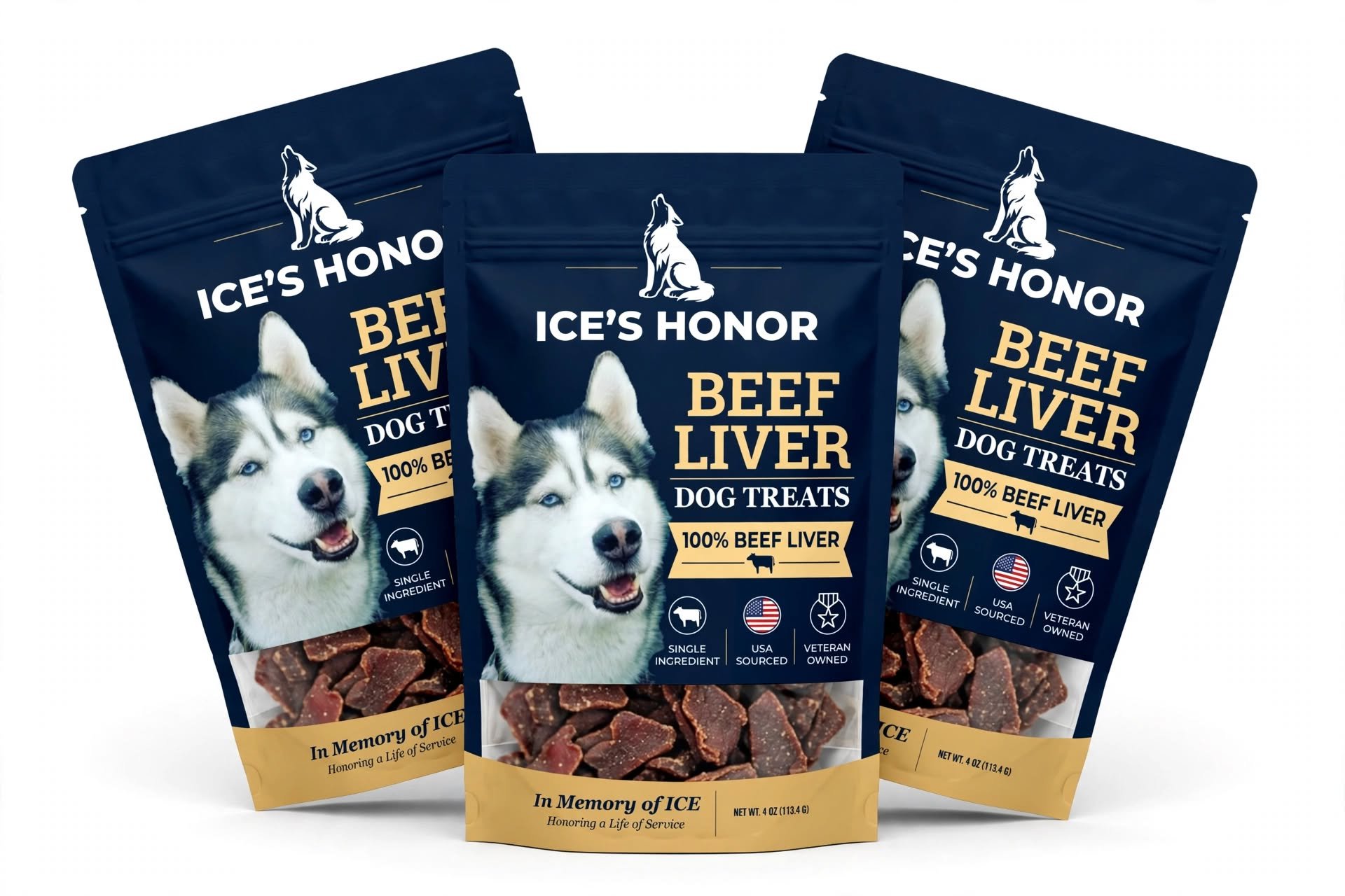 Ice's Honor - Freeze Dried Beef Liver