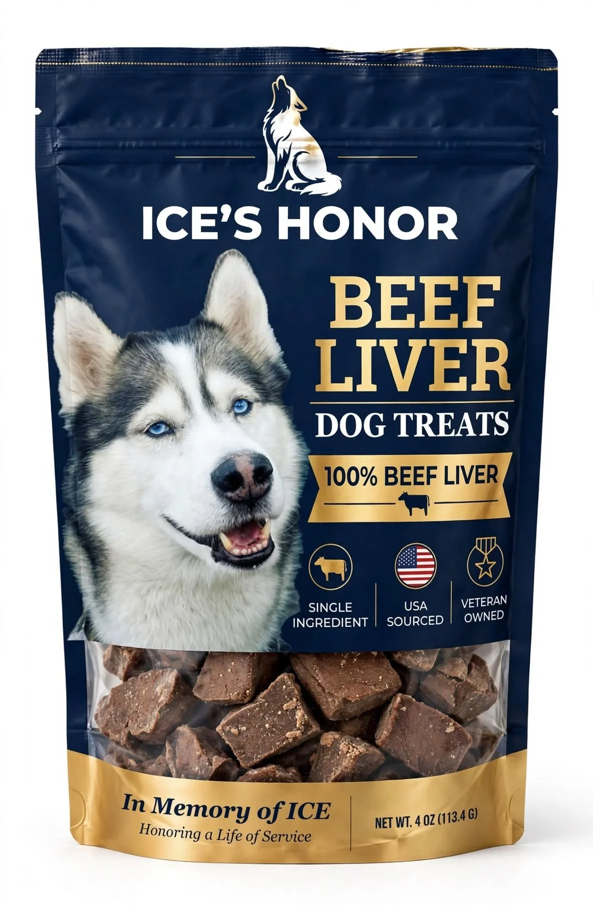 Ice's Honor - Freeze Dried Beef Liver