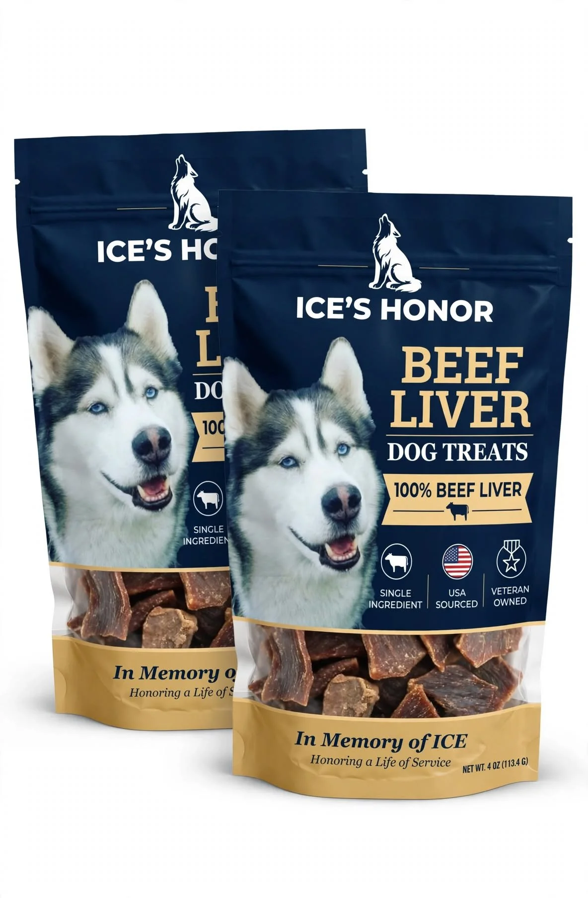 Ice's Honor - Freeze Dried Beef Liver
