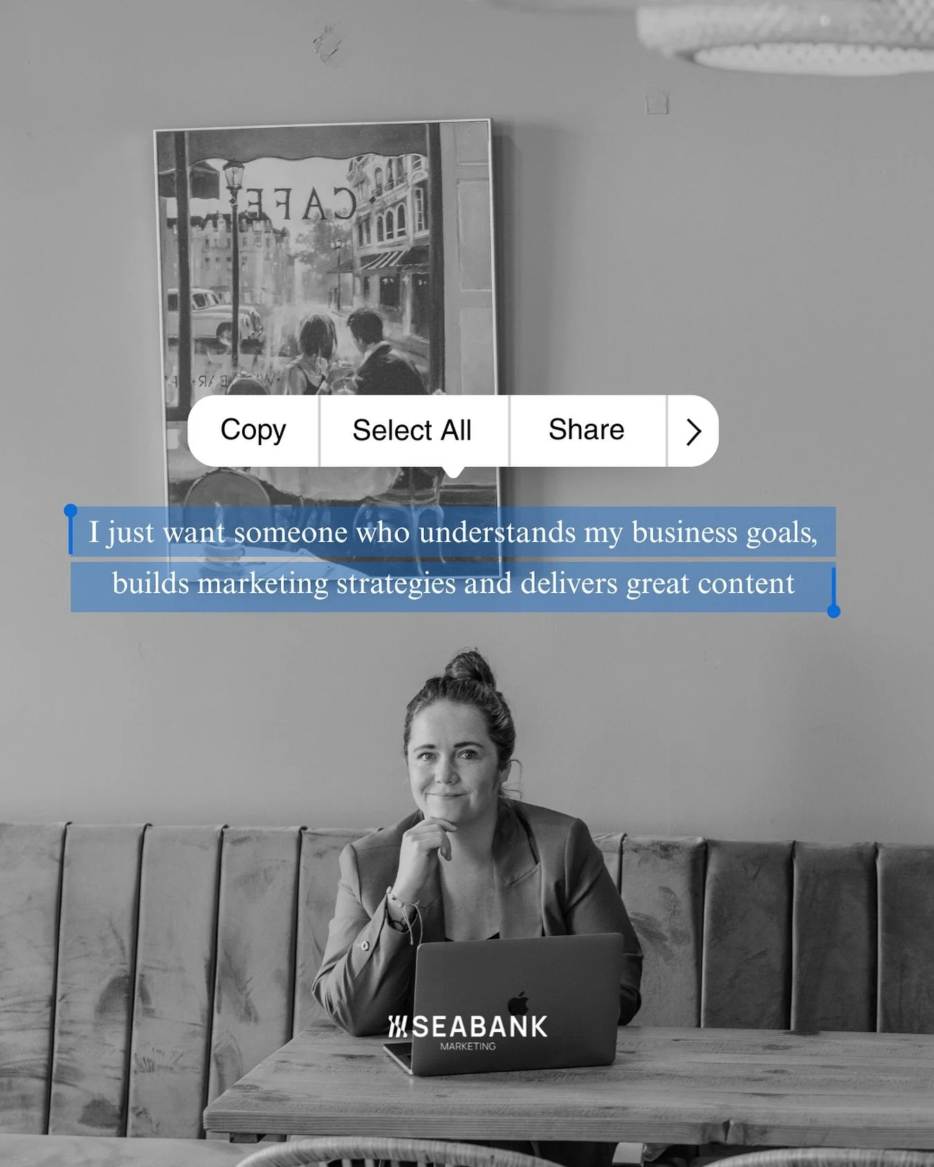 Instagram I need your help!! I&rsquo;m looking to help businesses with their marketing. 

Have you ever heard a friend in business talk about how much they struggle to manage their marketing? Moan about how much effort social media is? Tell you they 