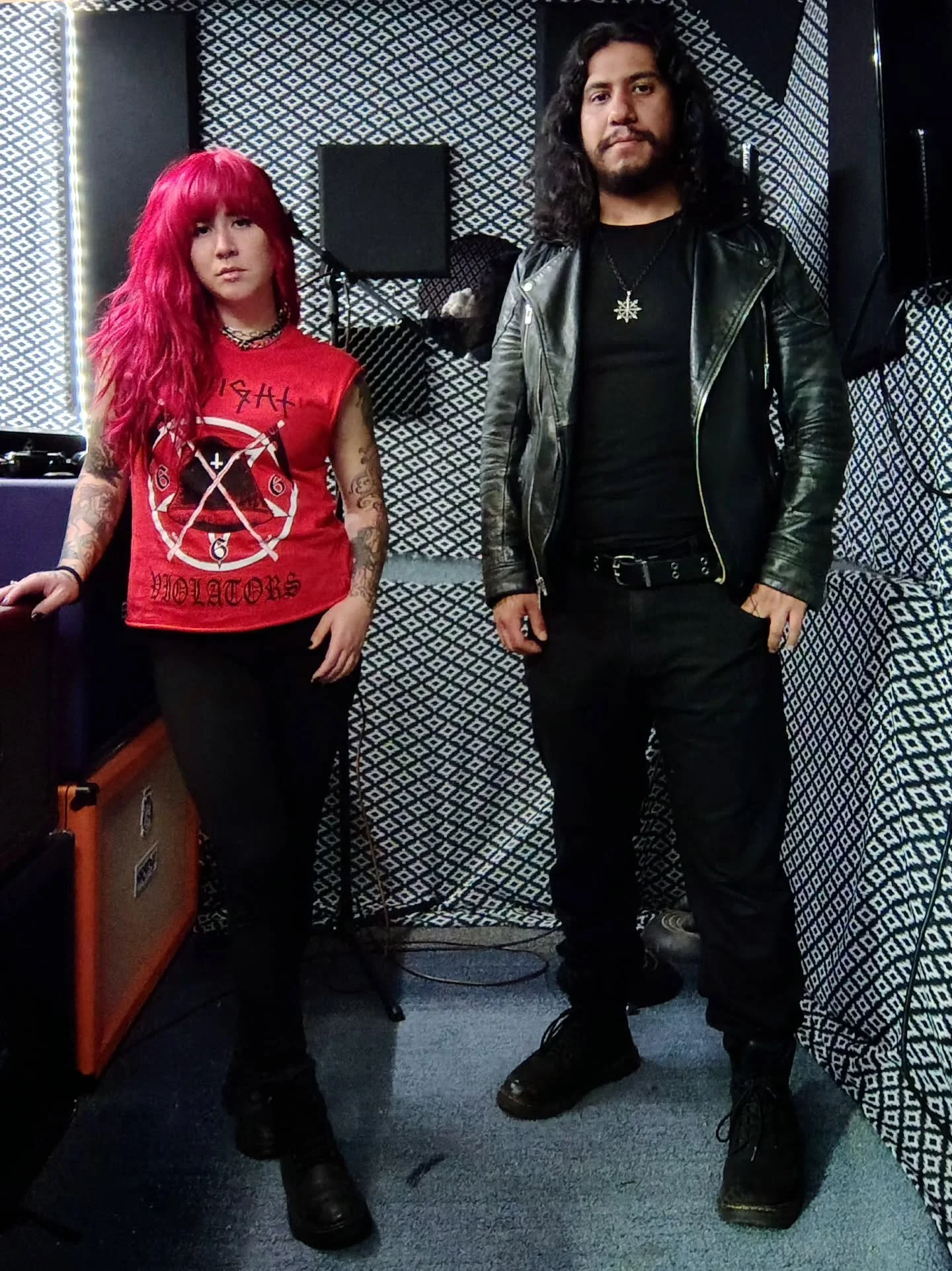 Today is our second time jamming at the studio since we've started to configure the songs into live ready performances, next week diving into recording the next album as well. There are 4 new songs in the works and we are considering possiblyyy makin