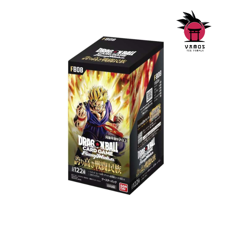 Dragon Ball Super - FB08 - Fusion world Saiyan's Pride - Box 24 buste (JP)